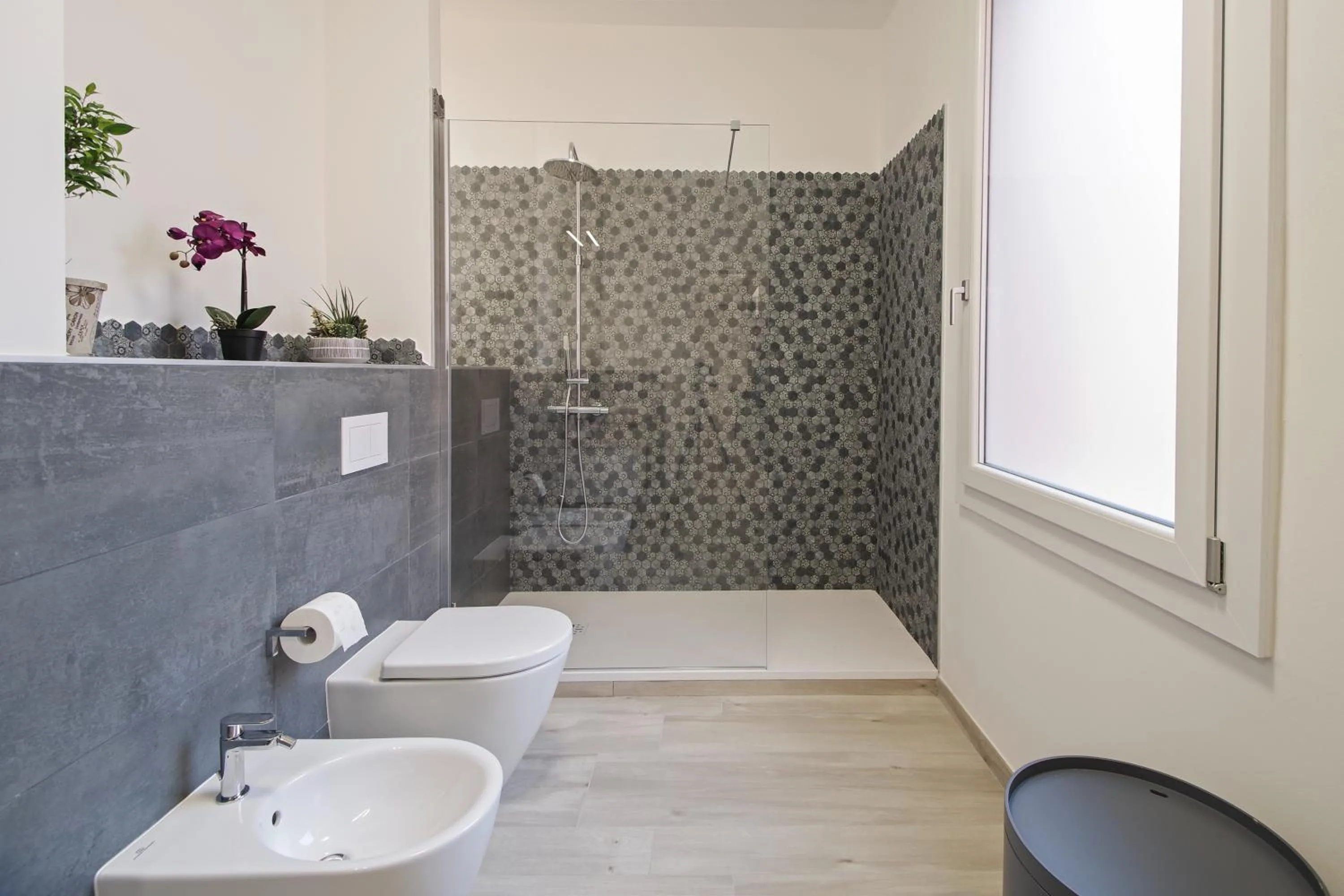 Bathroom in B&BO la Frasca