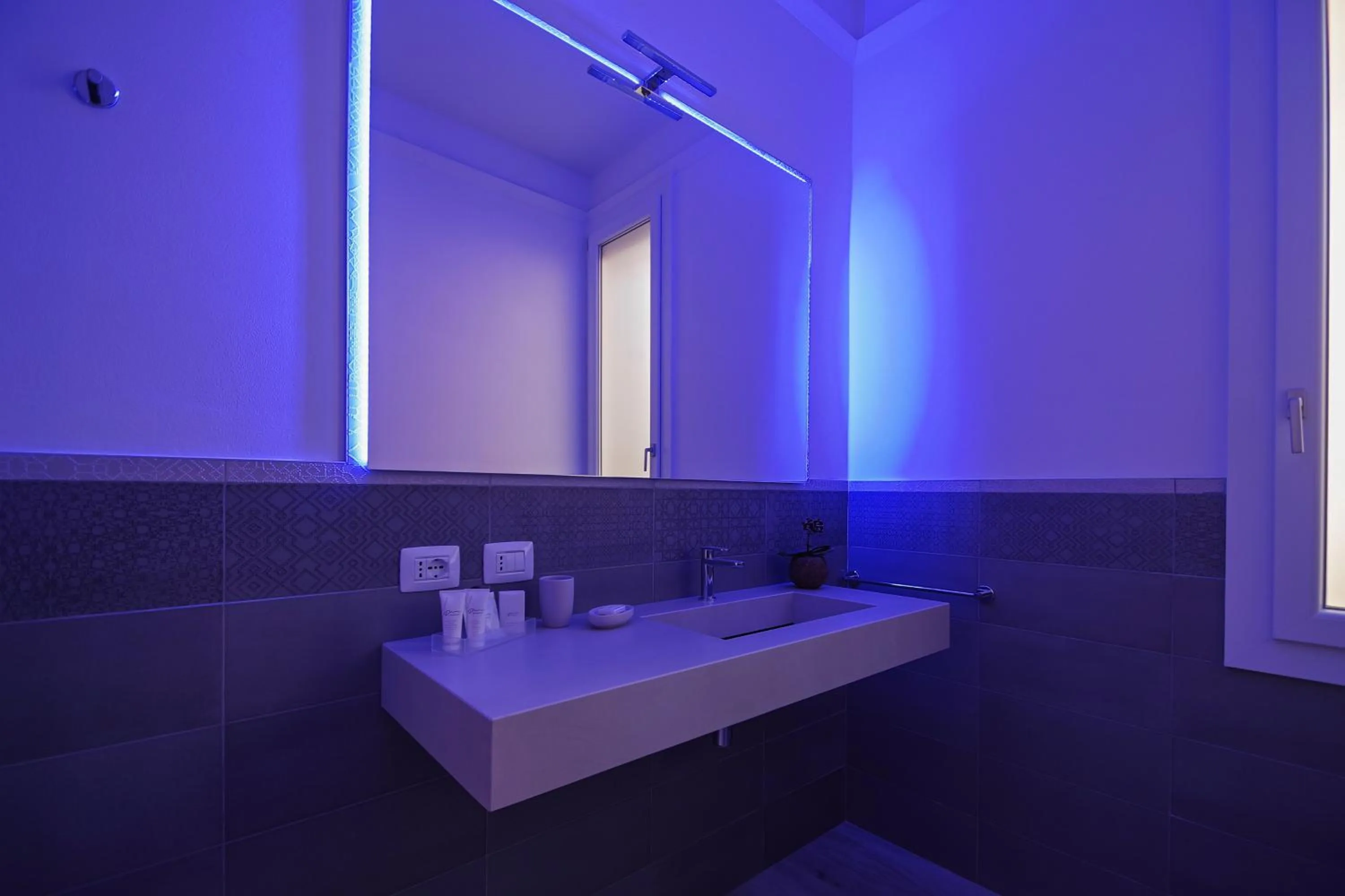 Bathroom in B&BO la Frasca