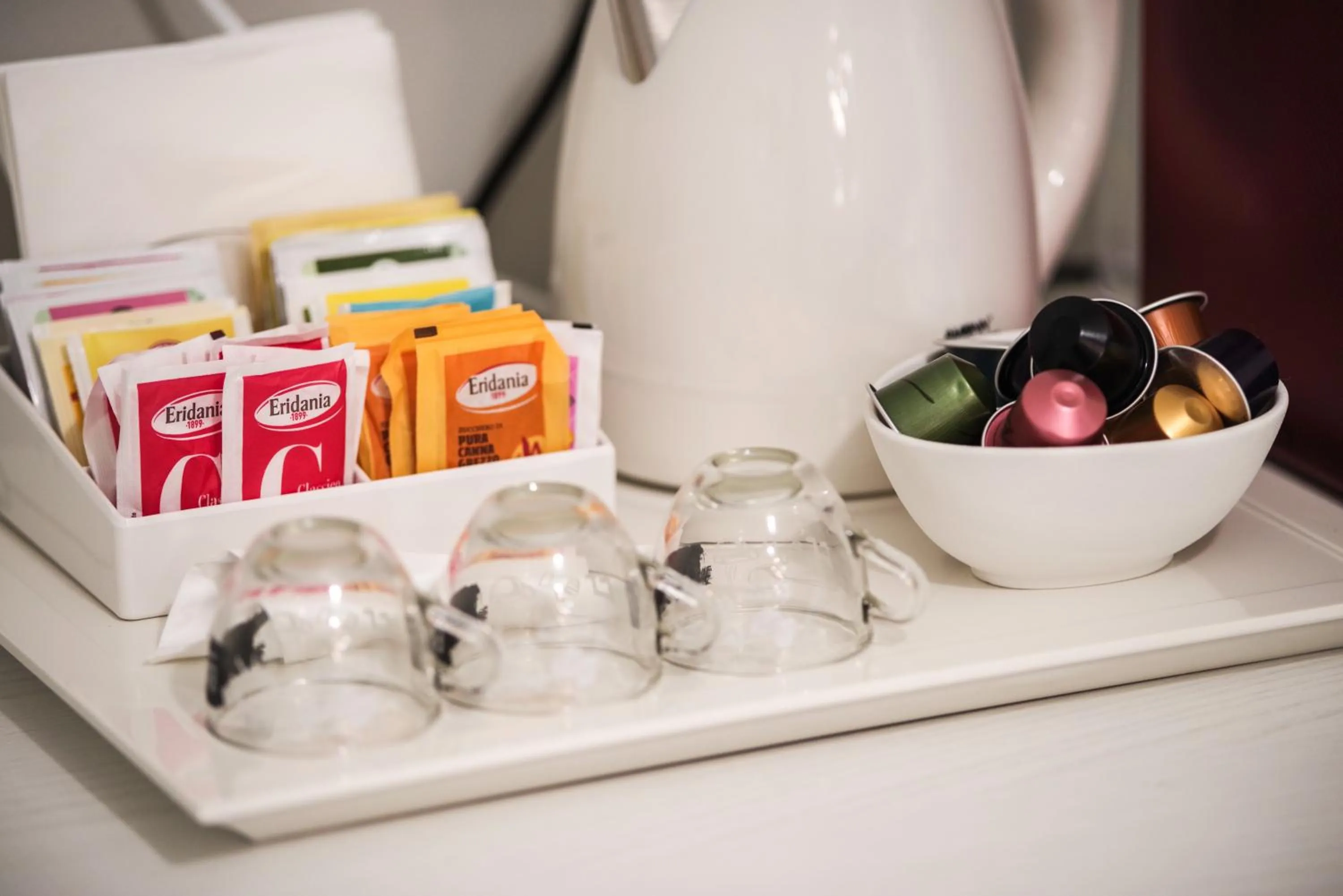 Coffee/tea facilities in B&BO la Frasca