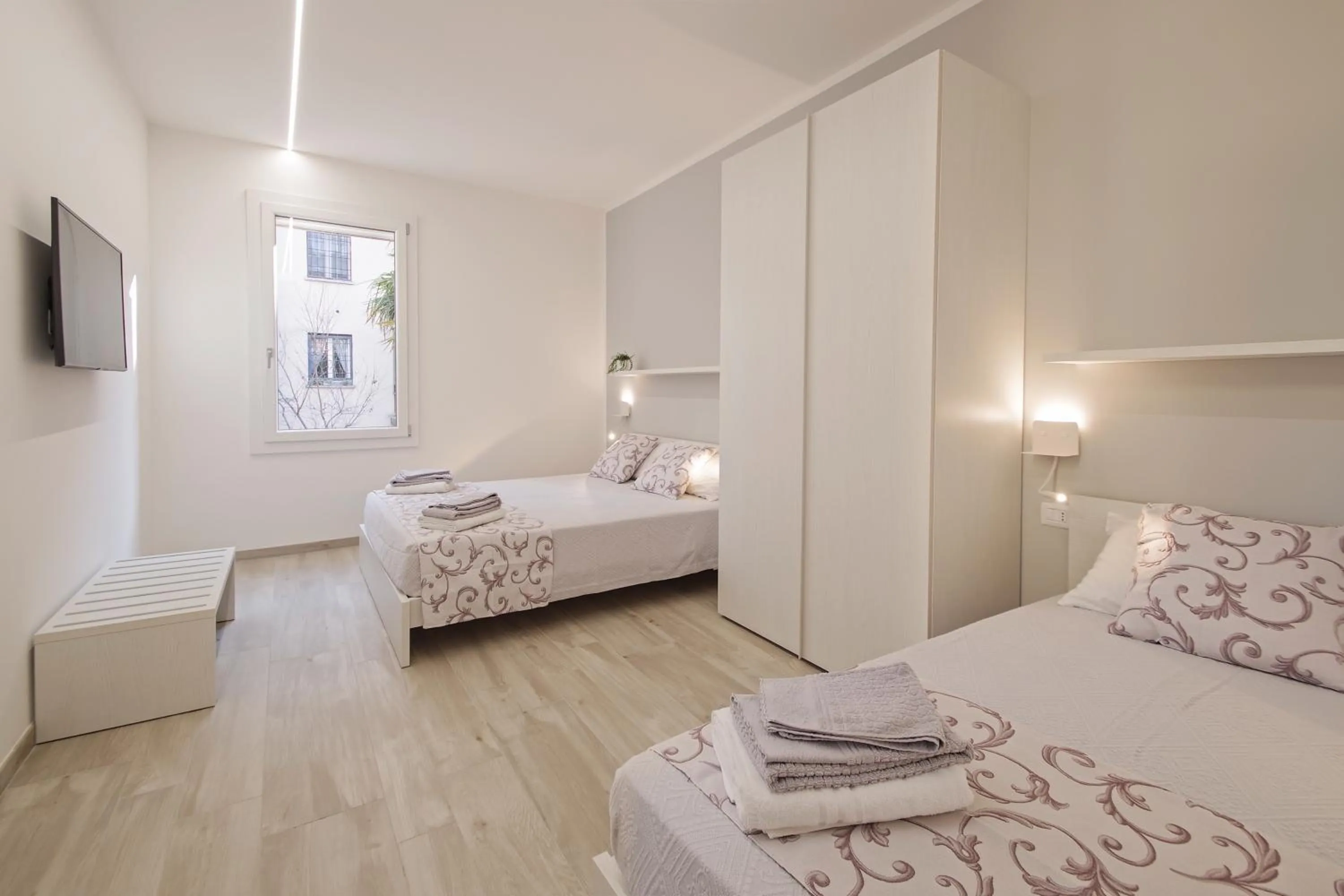 Bed in B&BO la Frasca