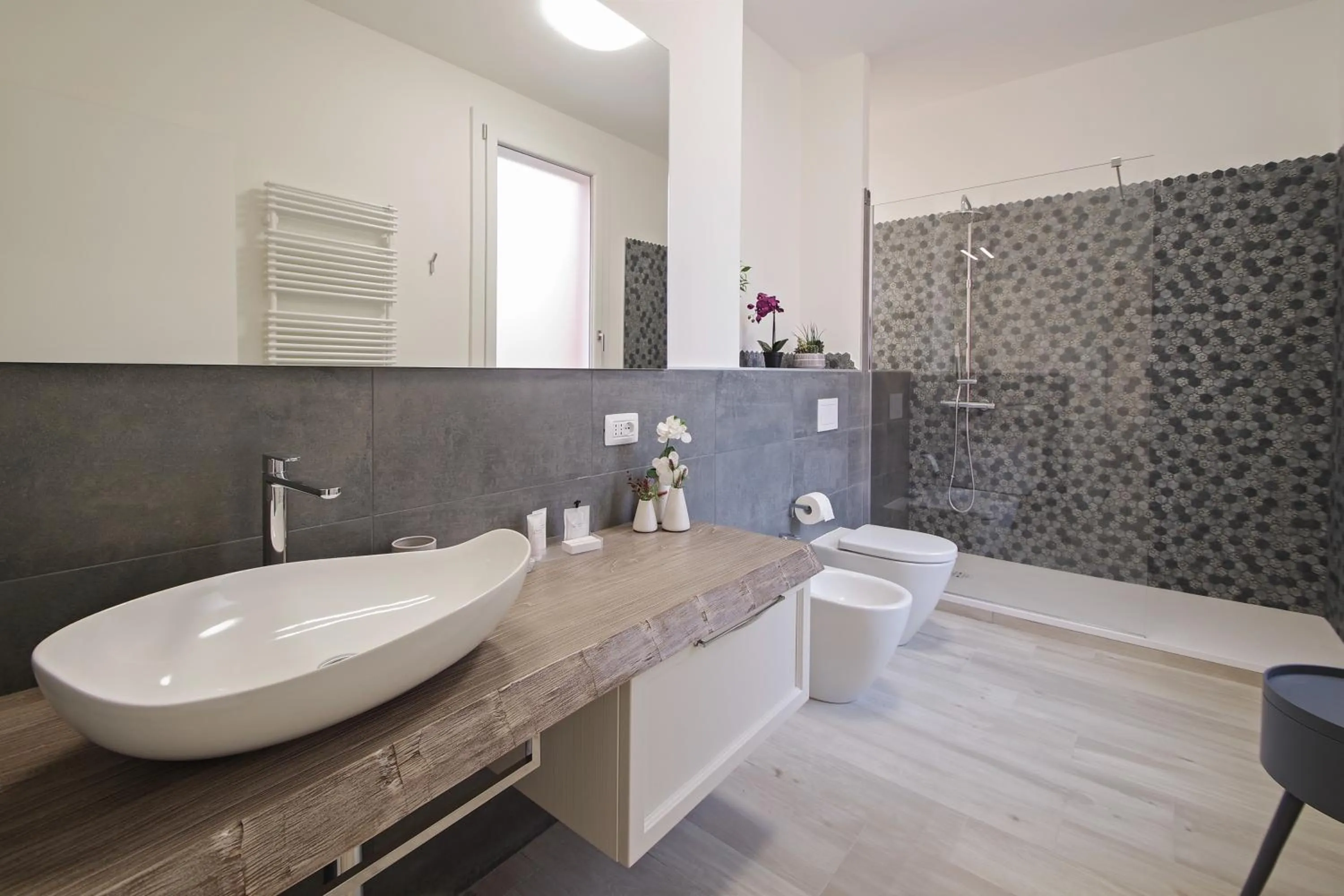 Bathroom in B&BO la Frasca