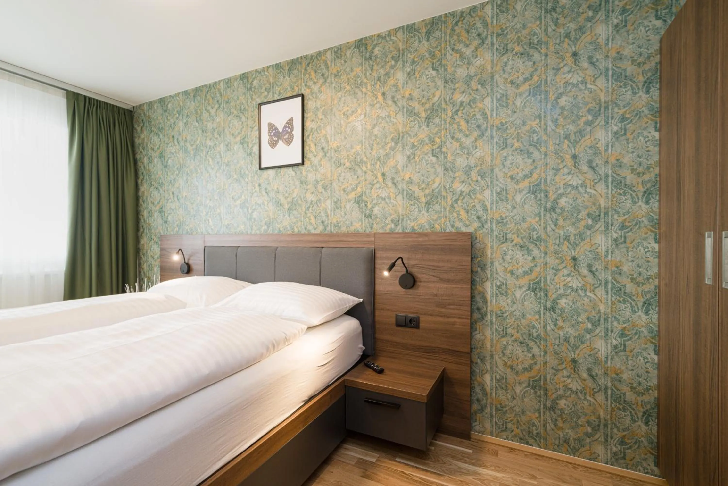 Bed in MyApartments Vienna