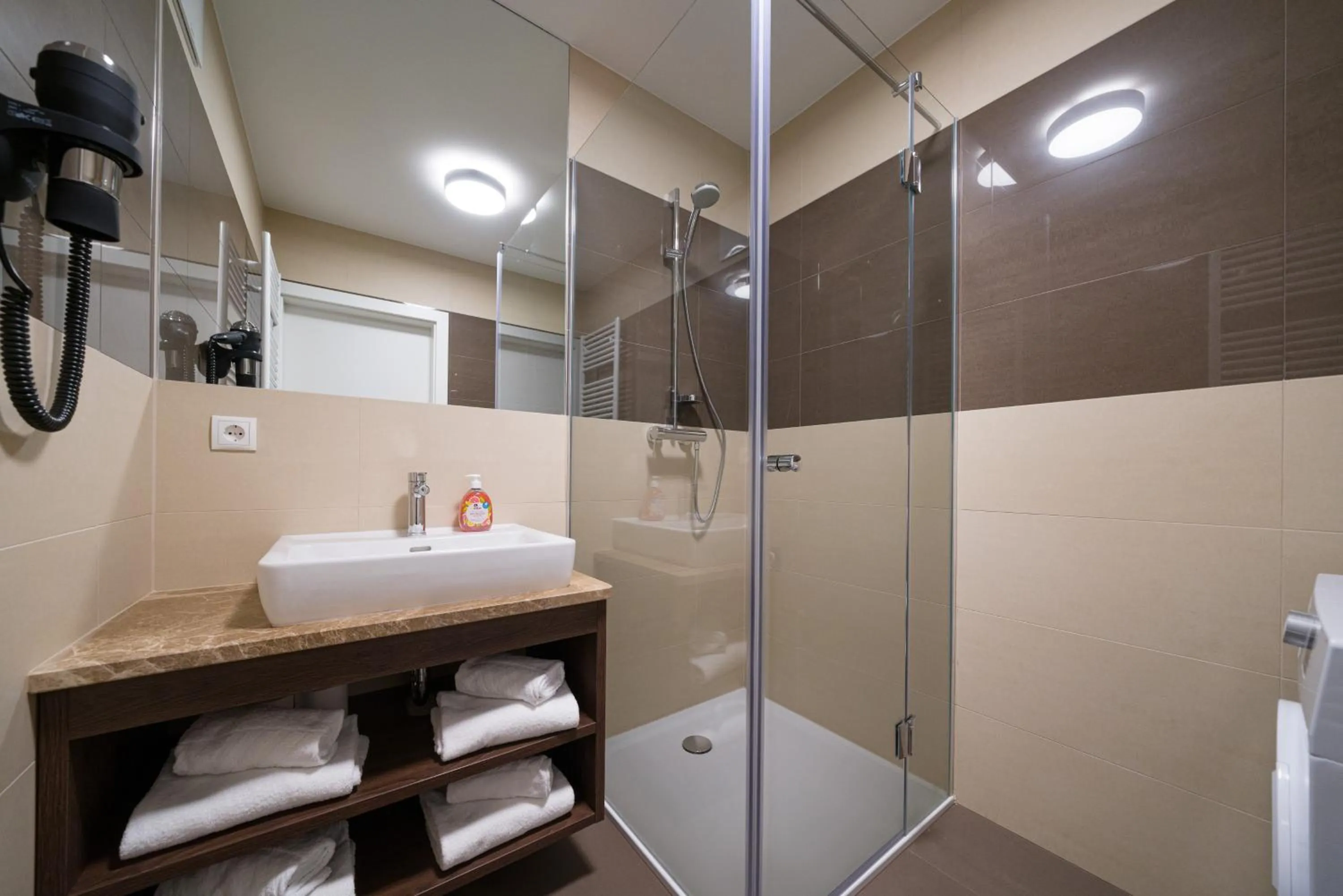 Shower in MyApartments Vienna