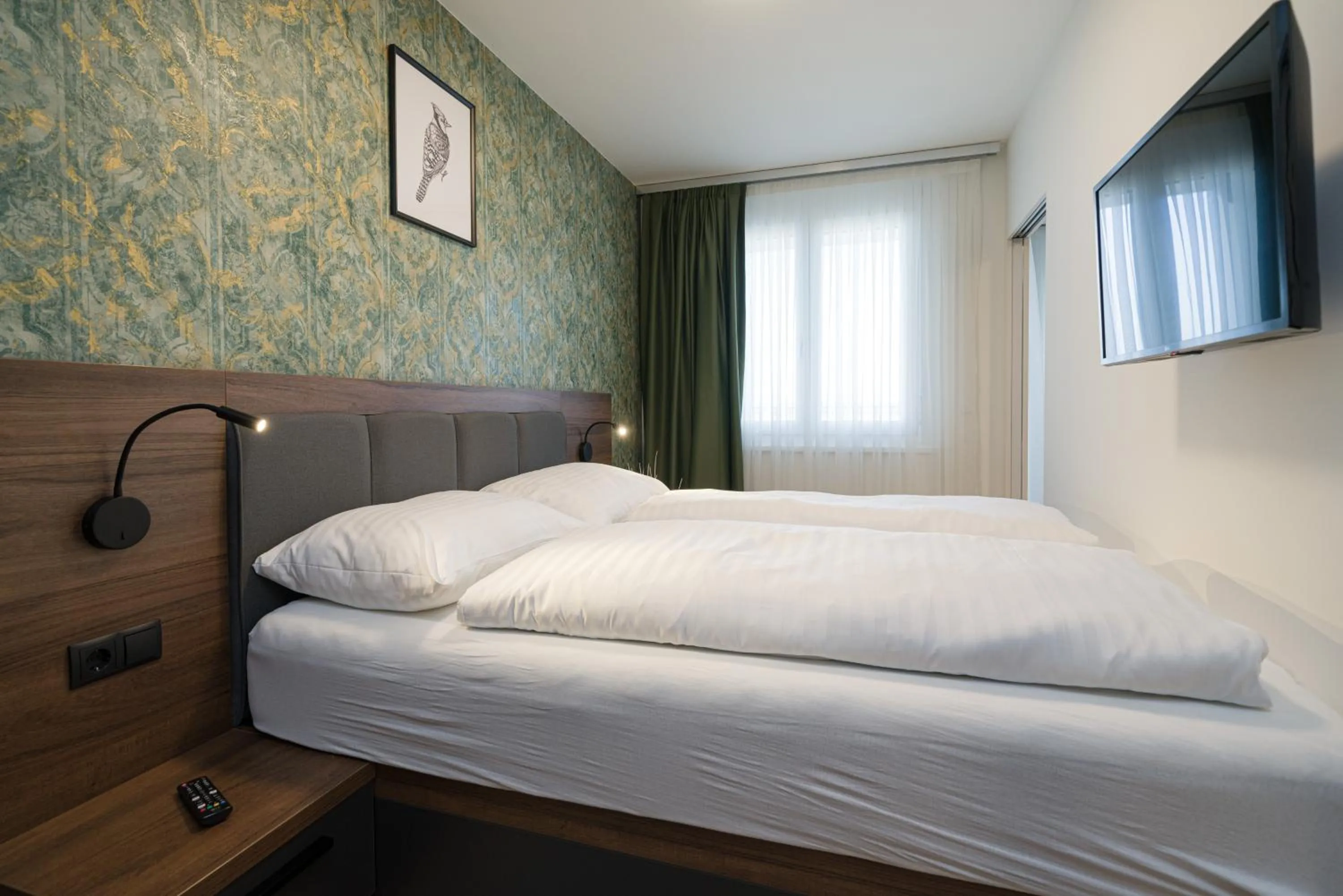 Bed in MyApartments Vienna