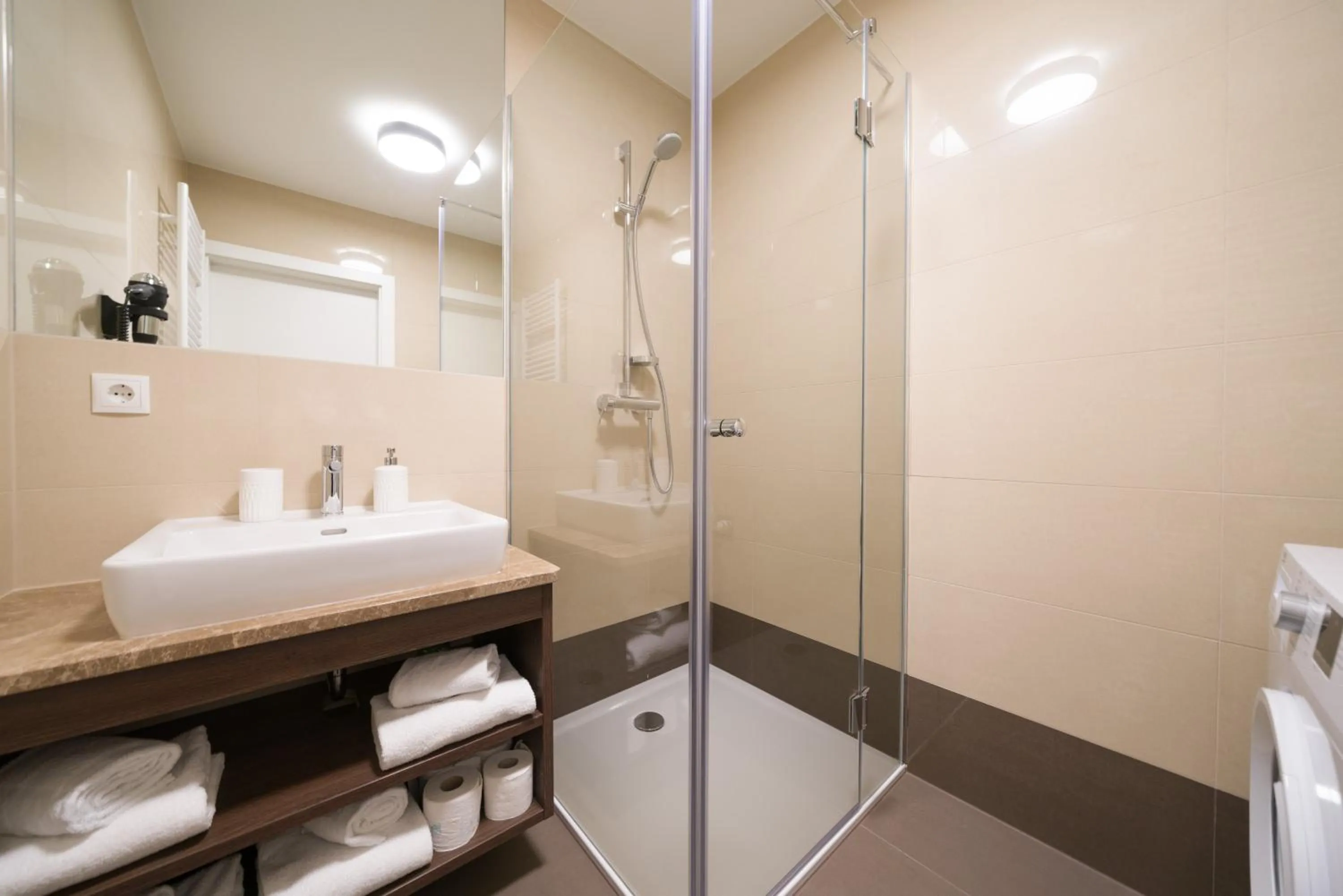 Shower in MyApartments Vienna