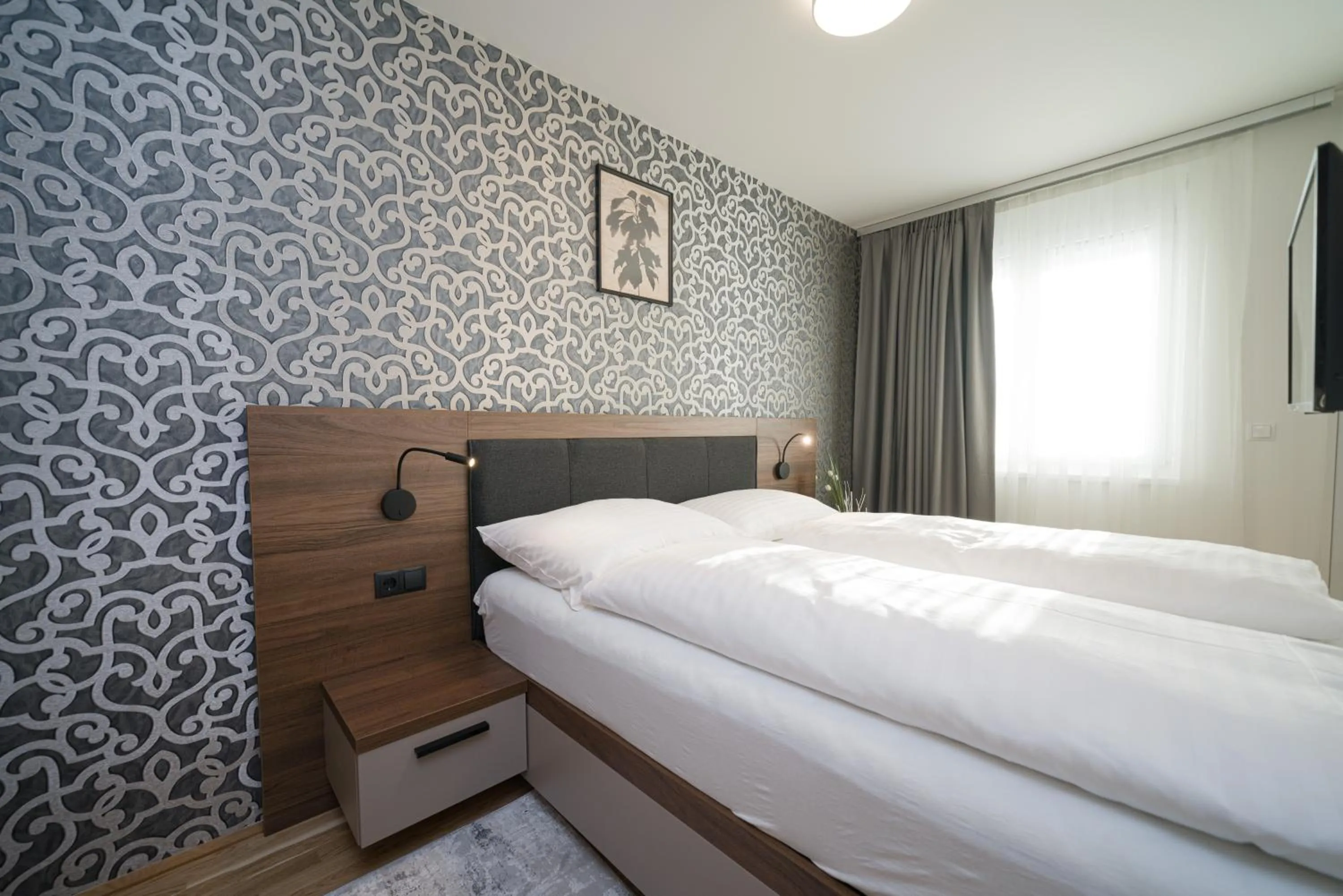 Bed in MyApartments Vienna