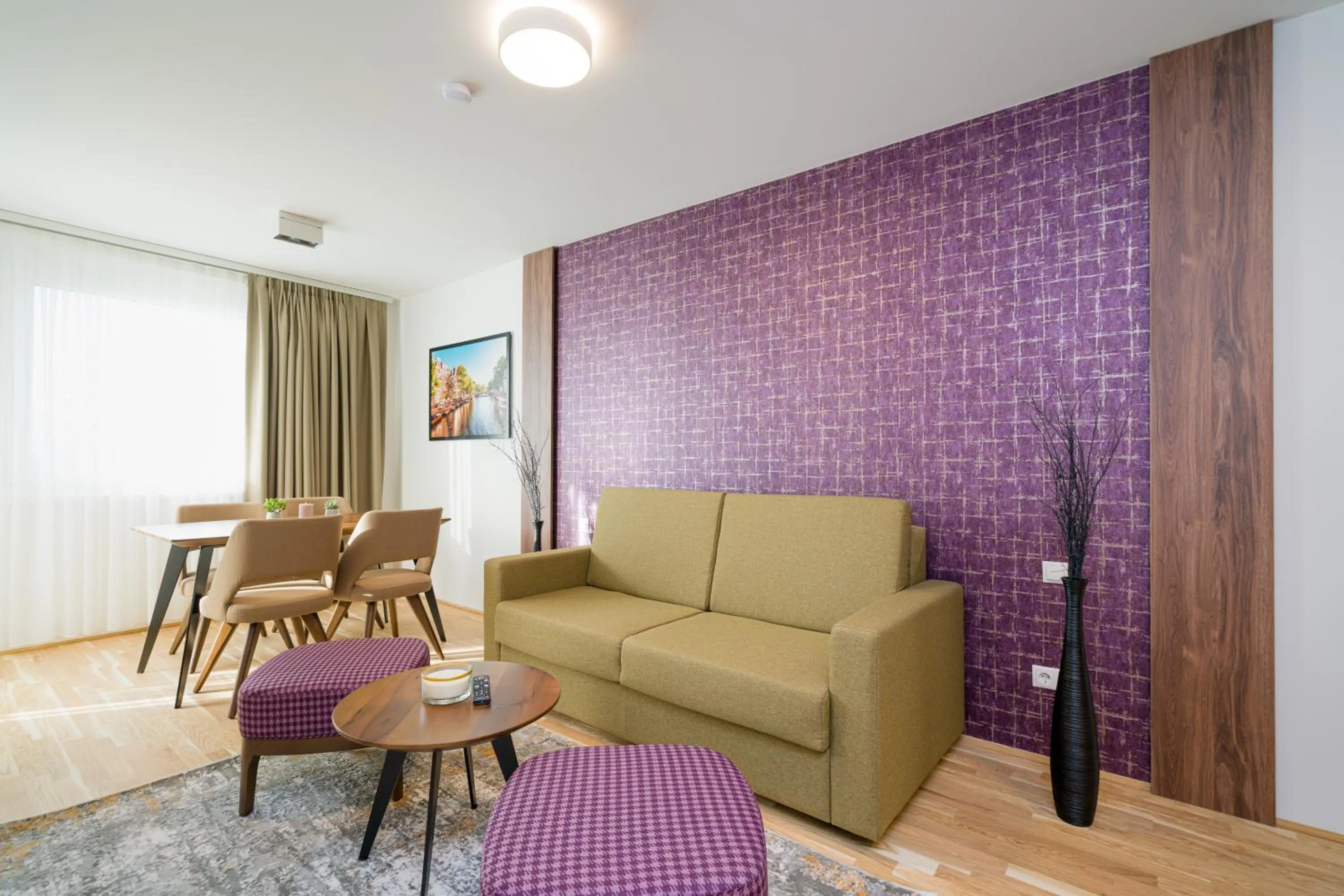 Living room in MyApartments Vienna