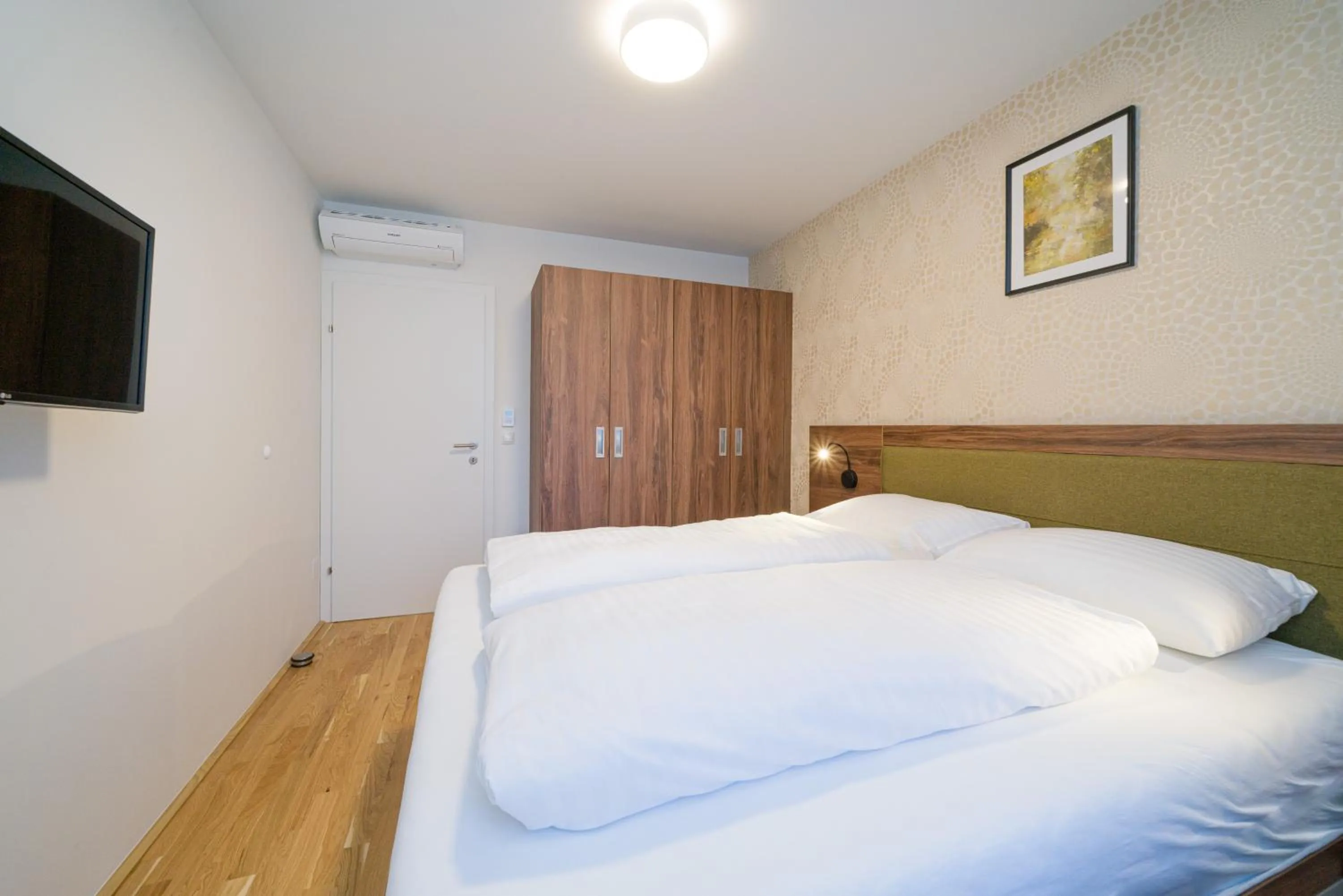 Bed in MyApartments Vienna