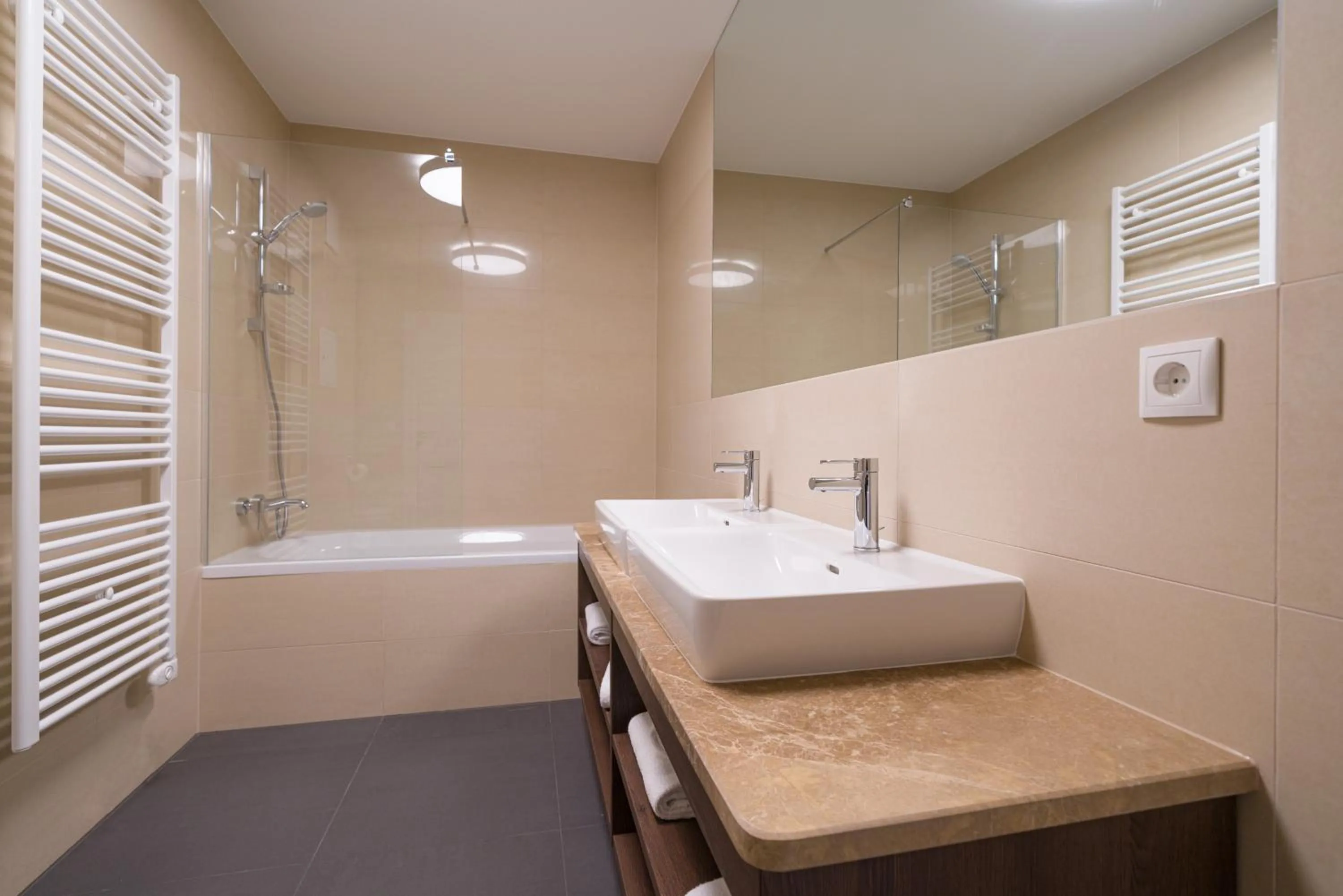 Shower in MyApartments Vienna