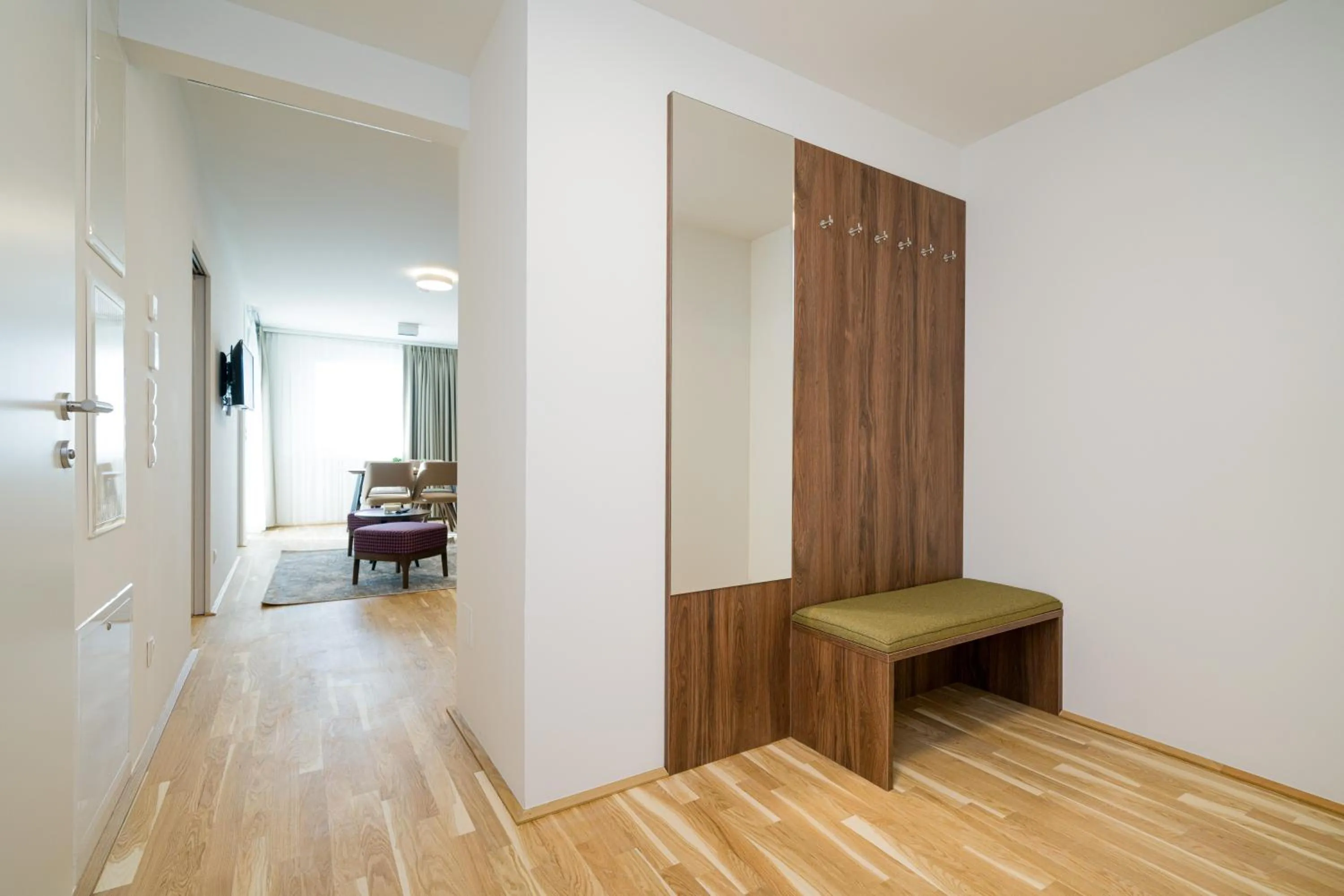 Bed in MyApartments Vienna