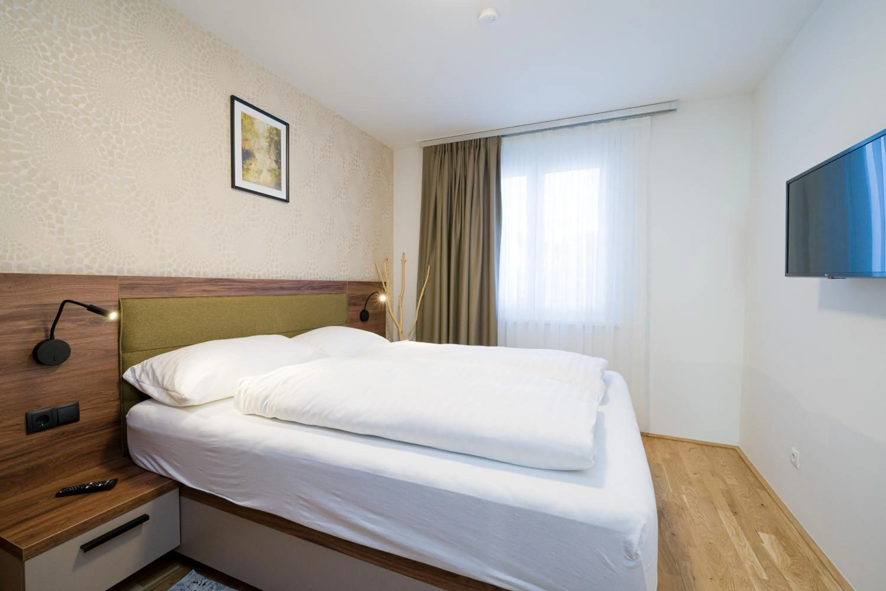 Bed in MyApartments Vienna