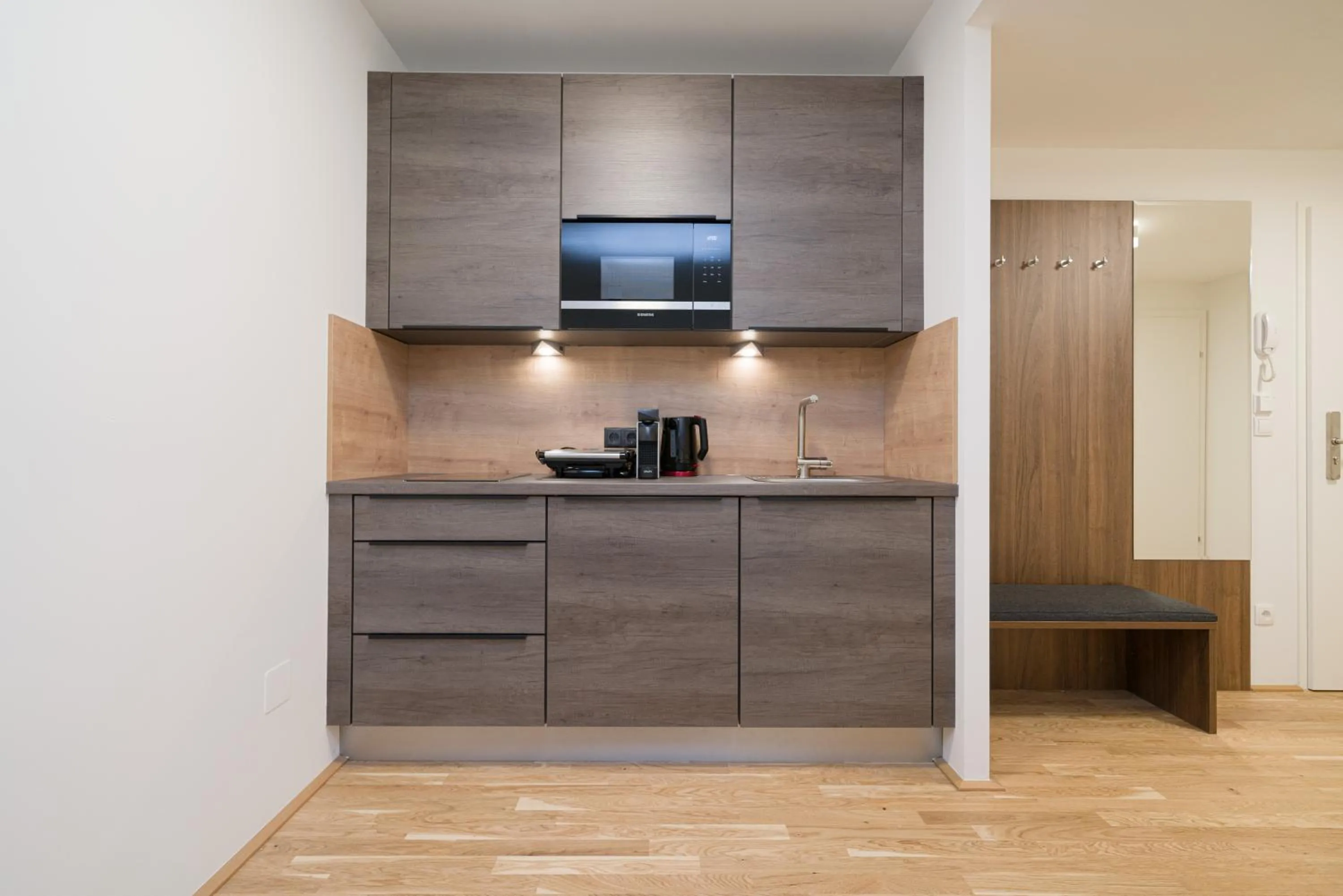 Kitchen or kitchenette in MyApartments Vienna