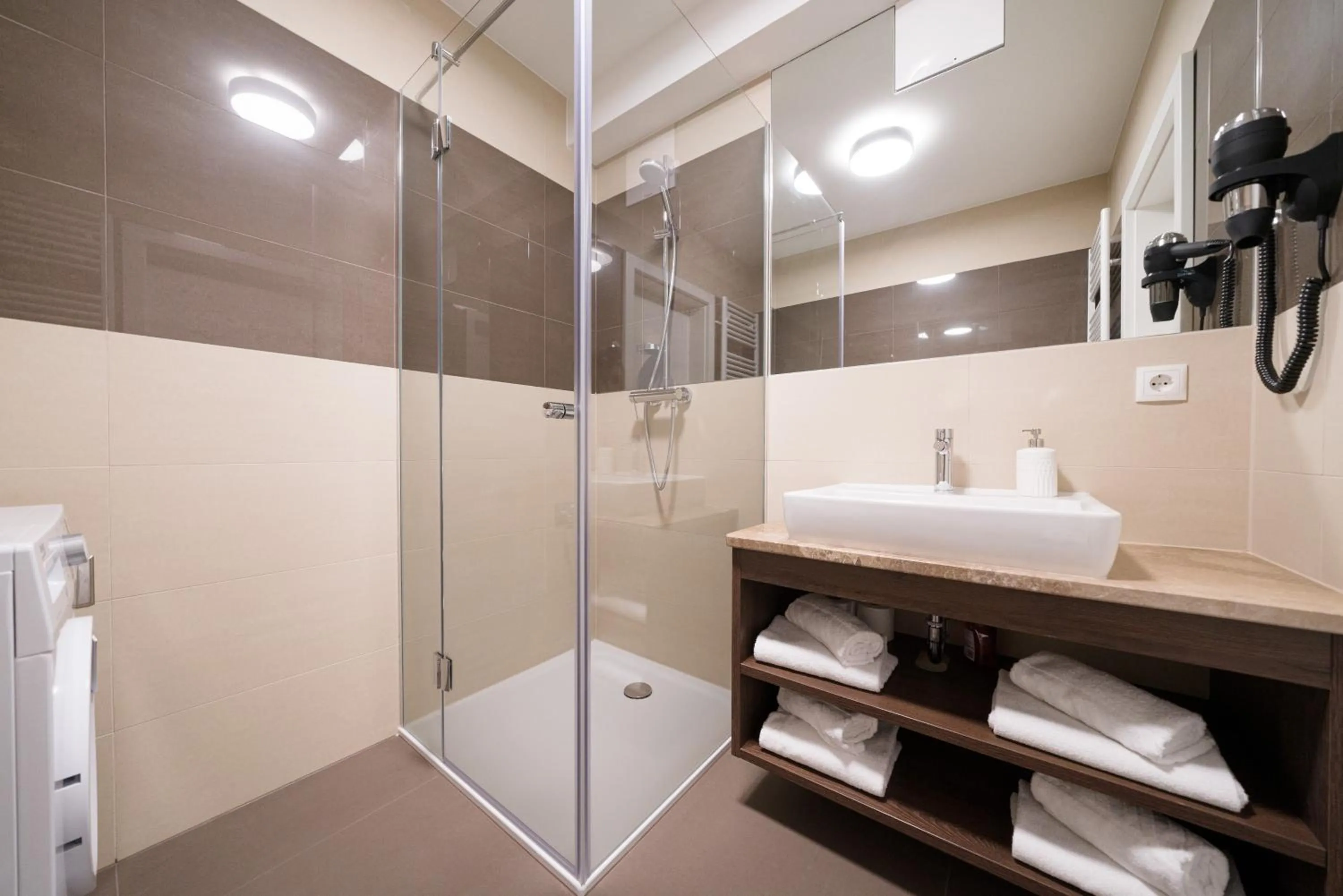 Shower in MyApartments Vienna