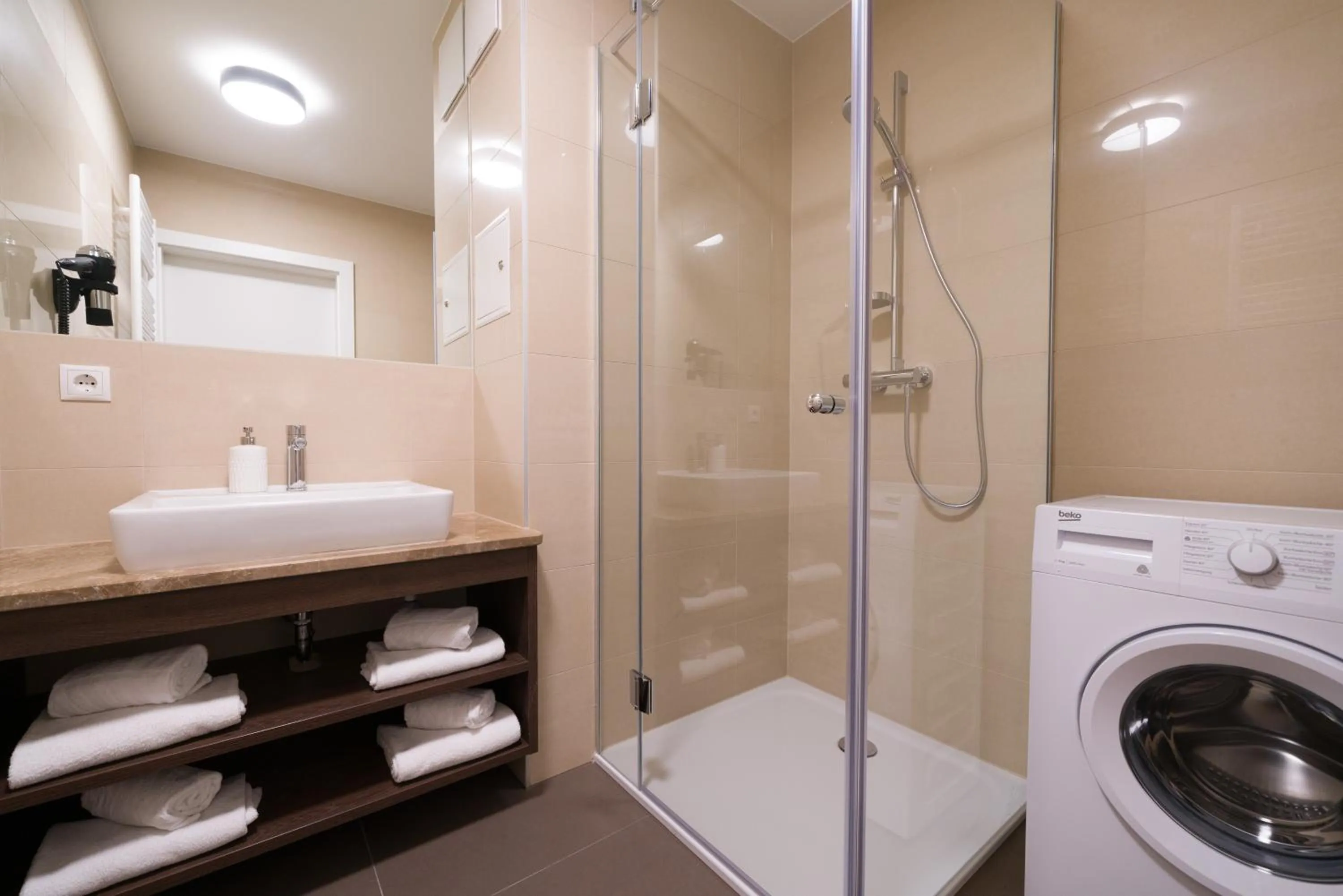 Shower in MyApartments Vienna