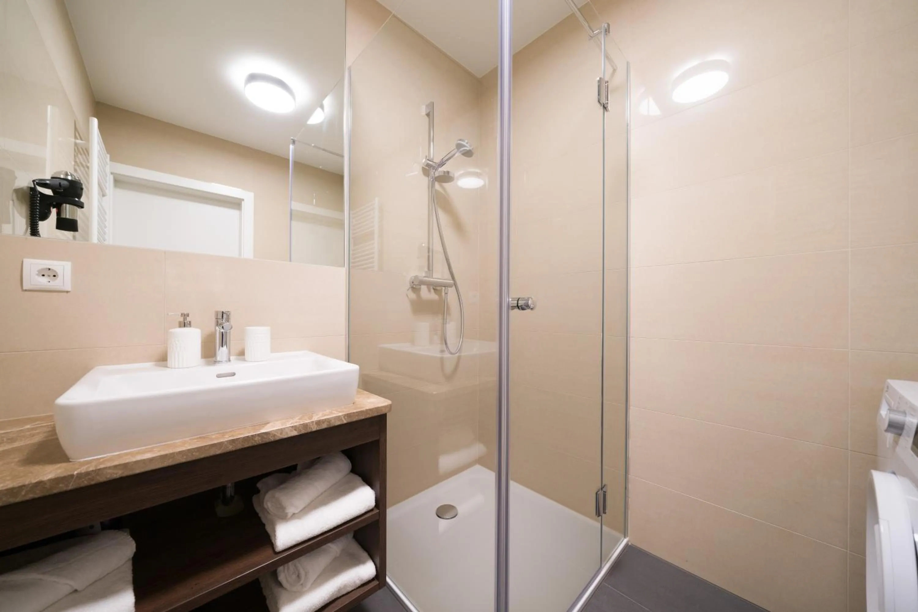 Shower in MyApartments Vienna