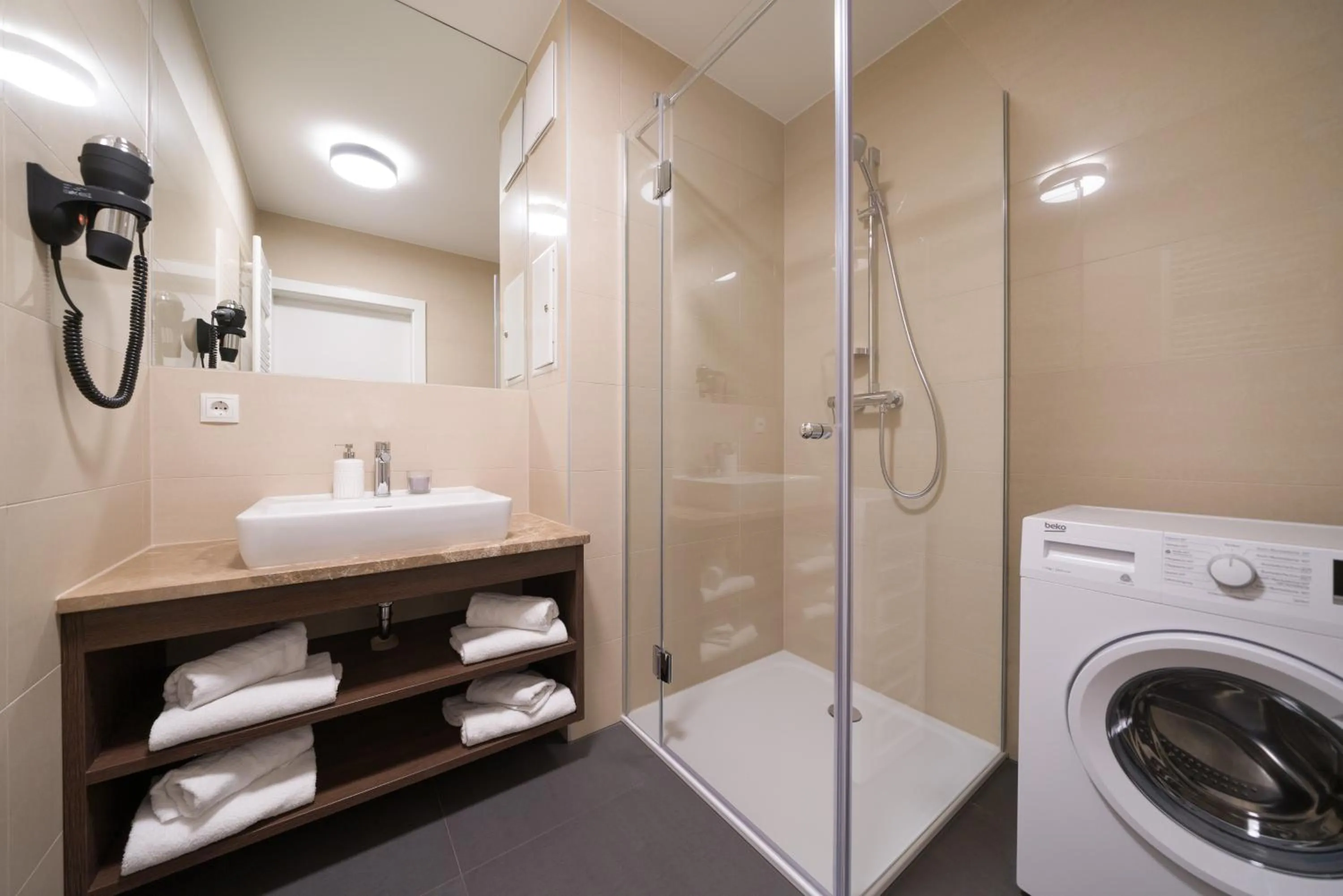 Shower in MyApartments Vienna