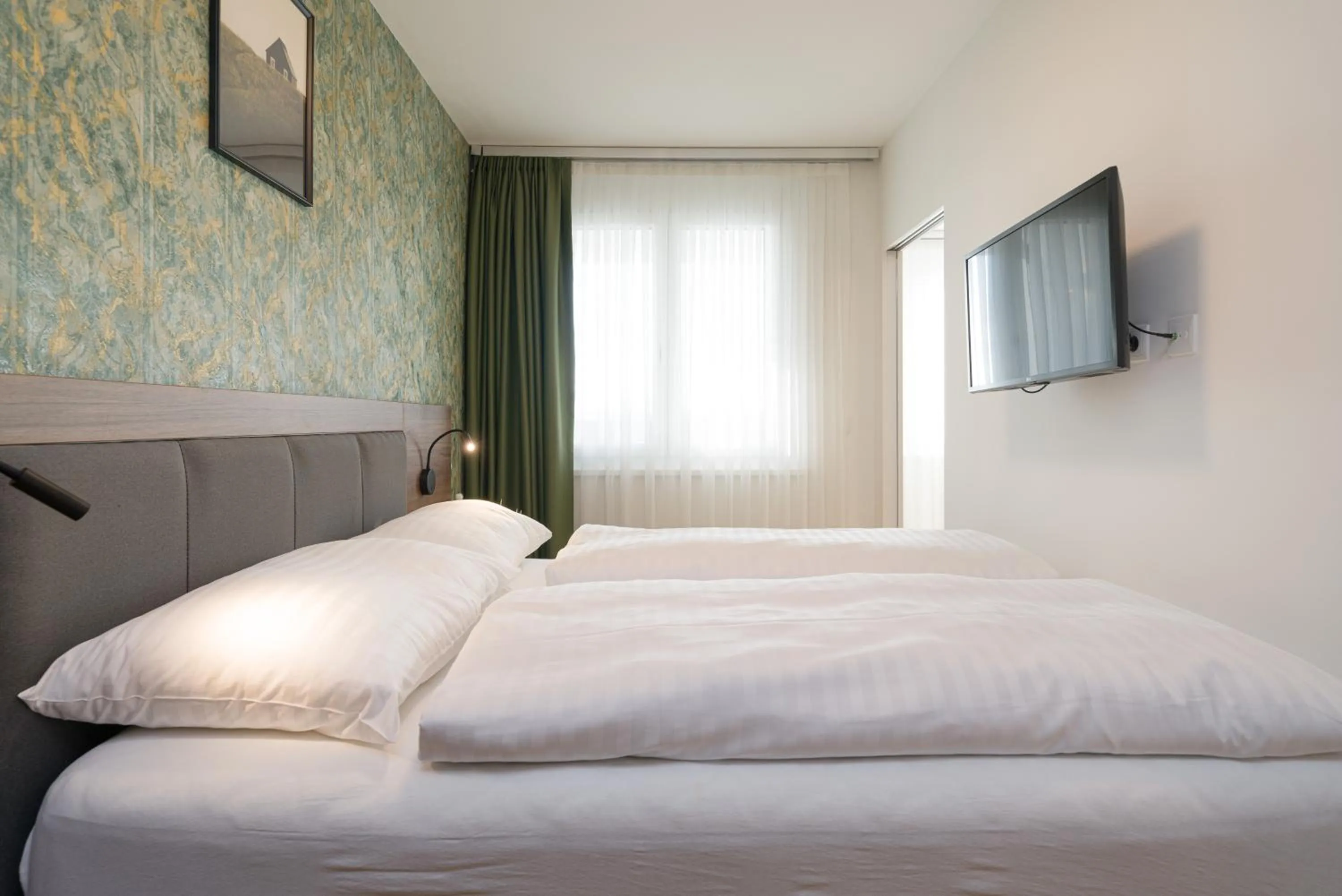 Bed in MyApartments Vienna