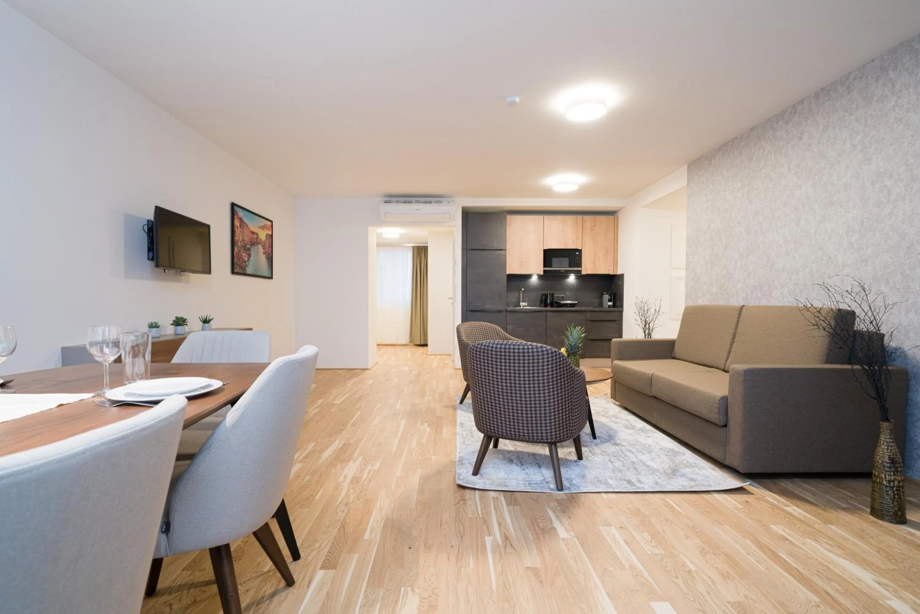 Communal lounge/ TV room in MyApartments Vienna