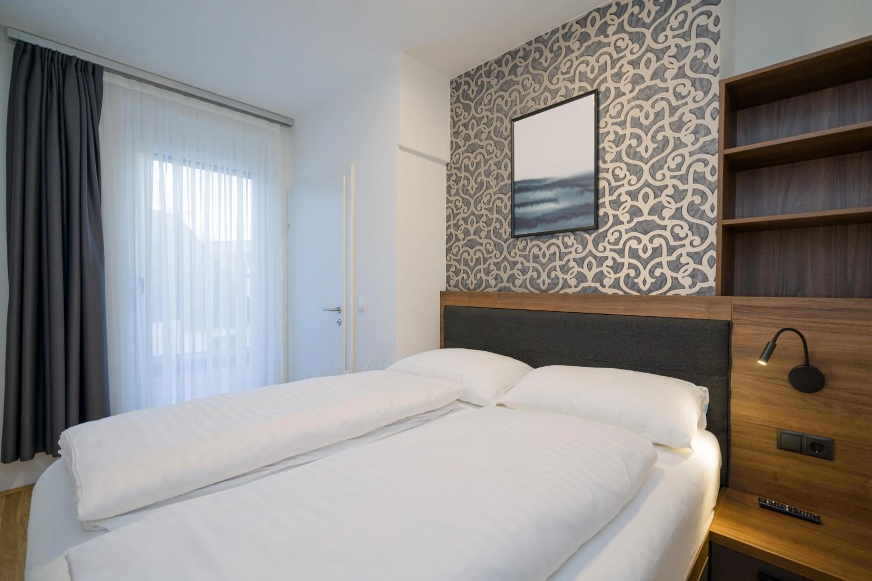 Bed in MyApartments Vienna