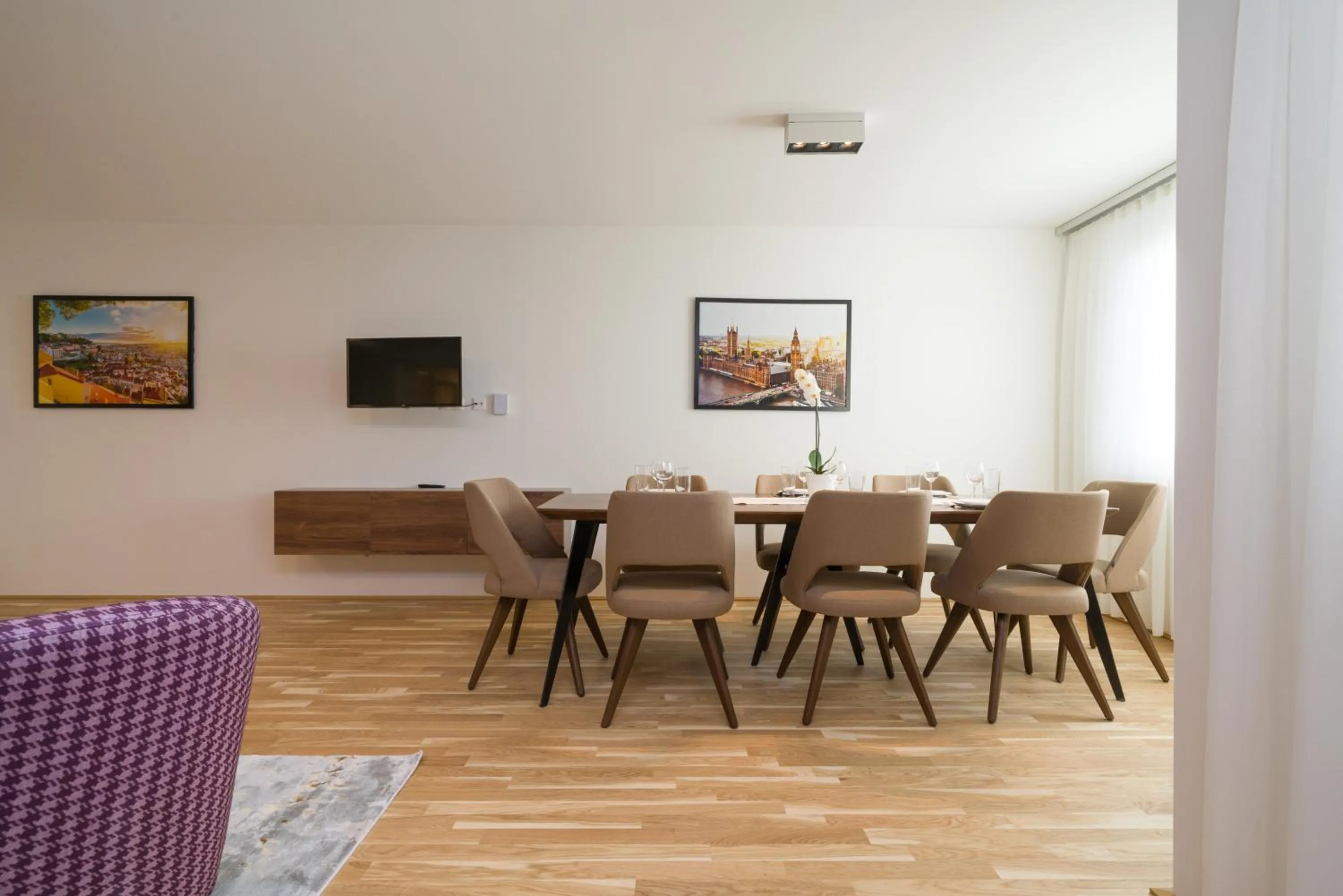 Living room in MyApartments Vienna