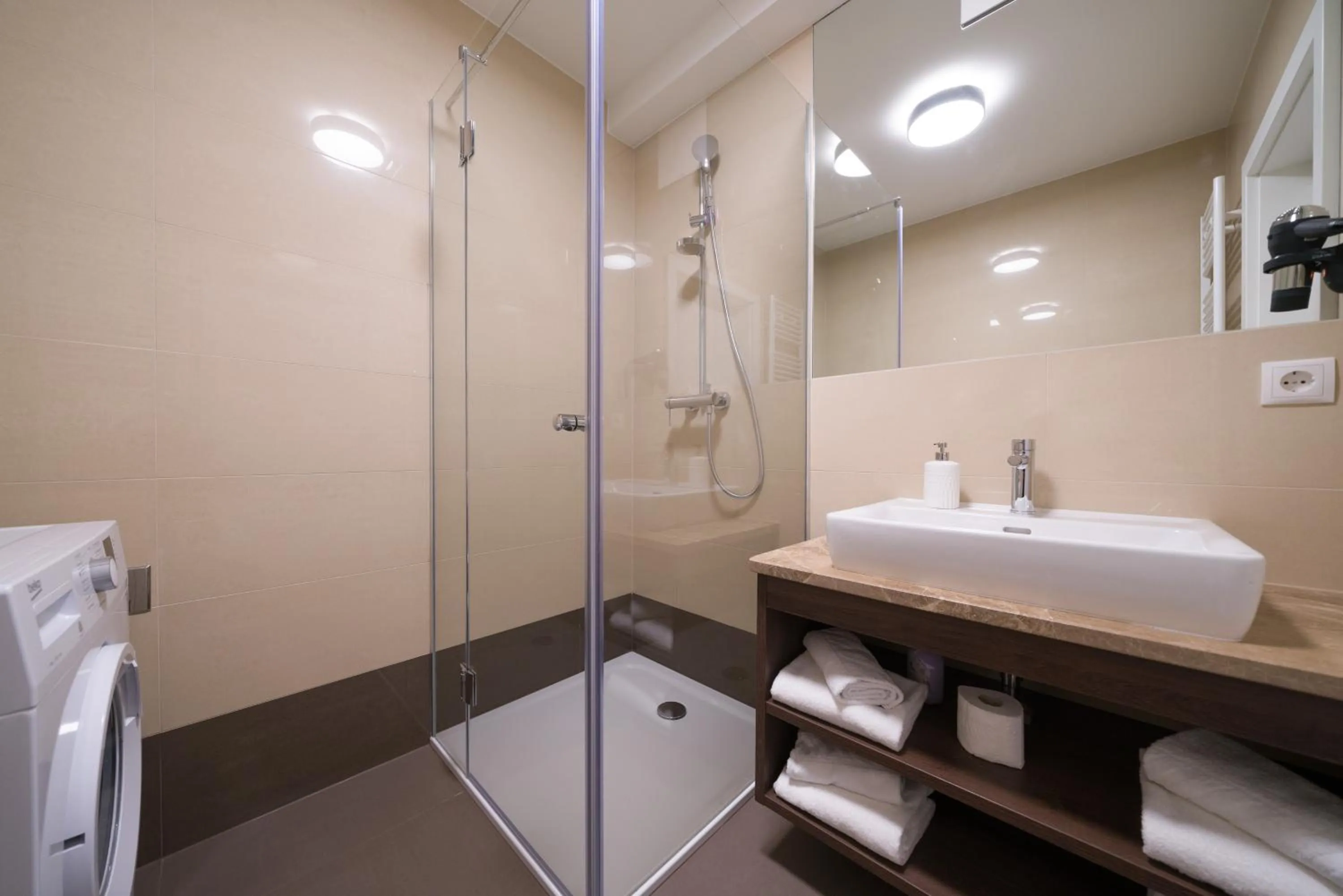 Shower in MyApartments Vienna