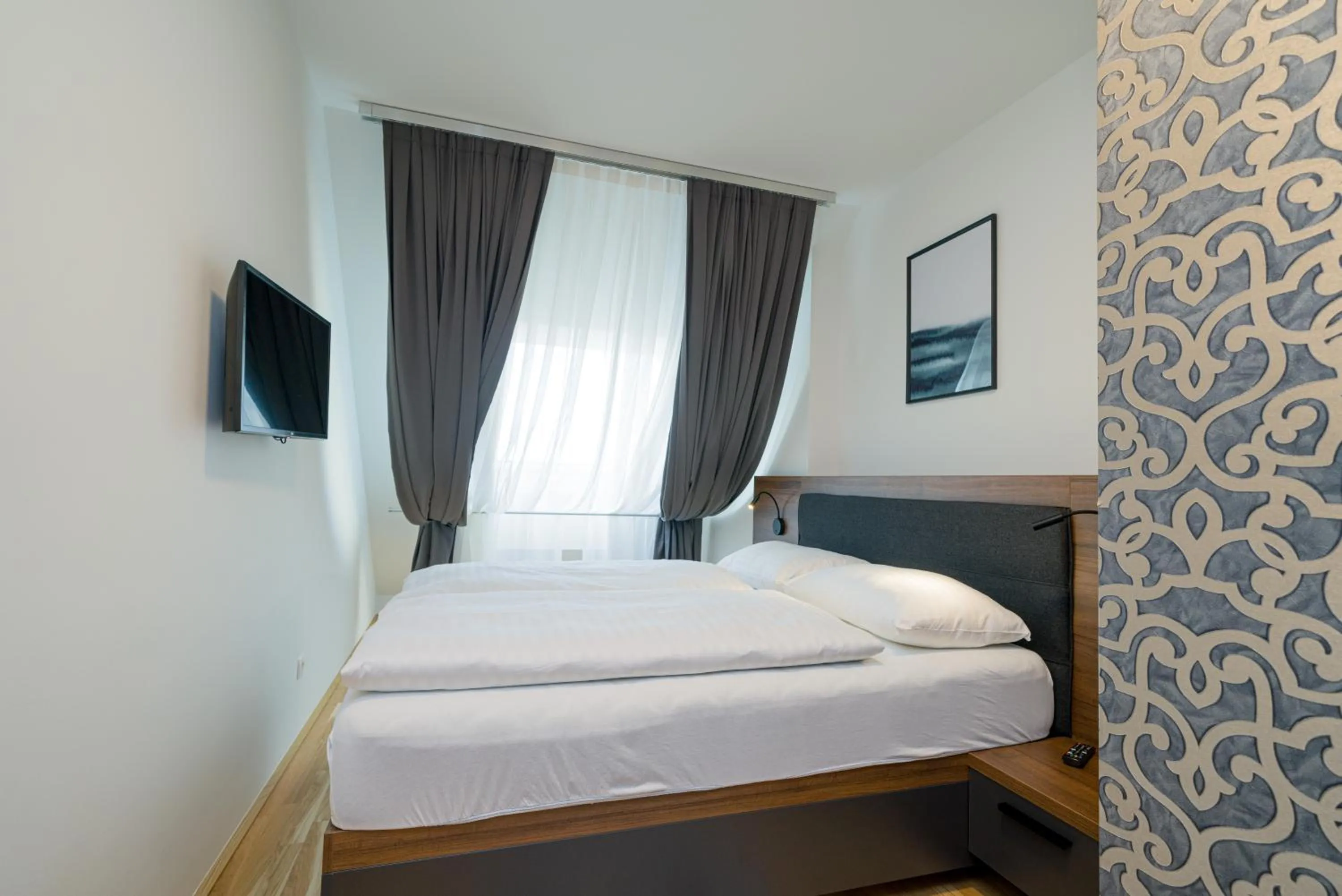 Bed in MyApartments Vienna