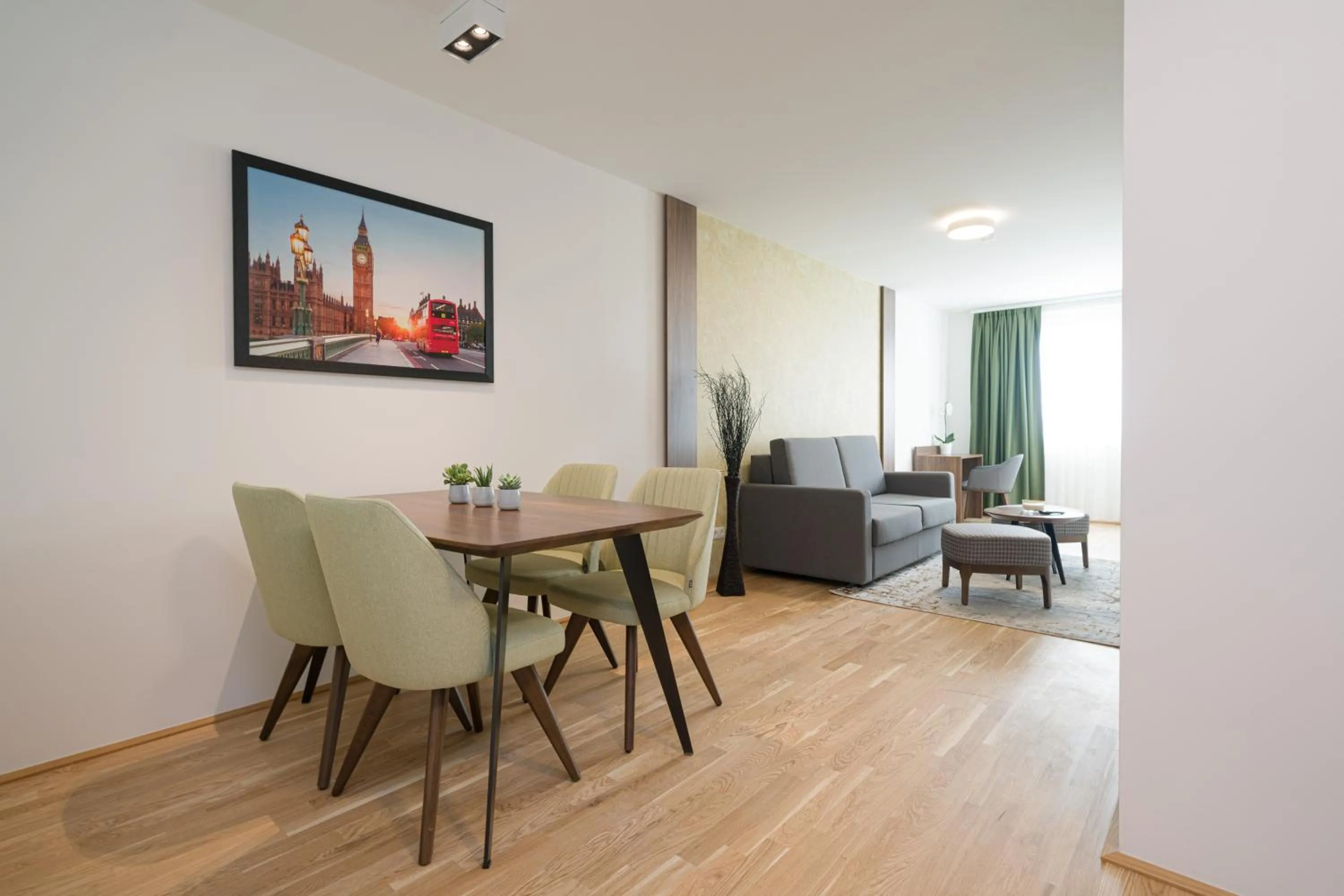 Living room in MyApartments Vienna