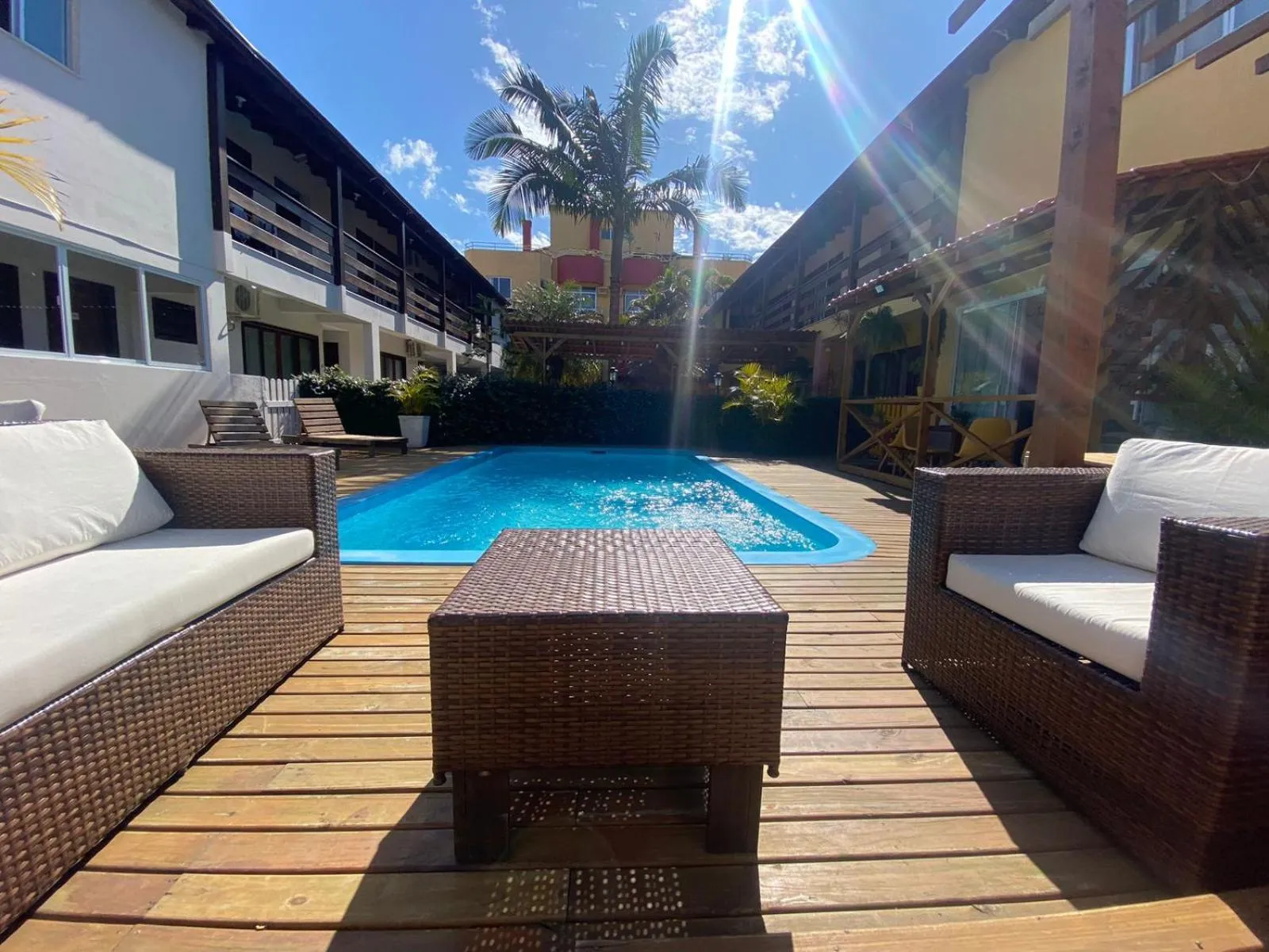 Swimming pool in Hotel Fênix