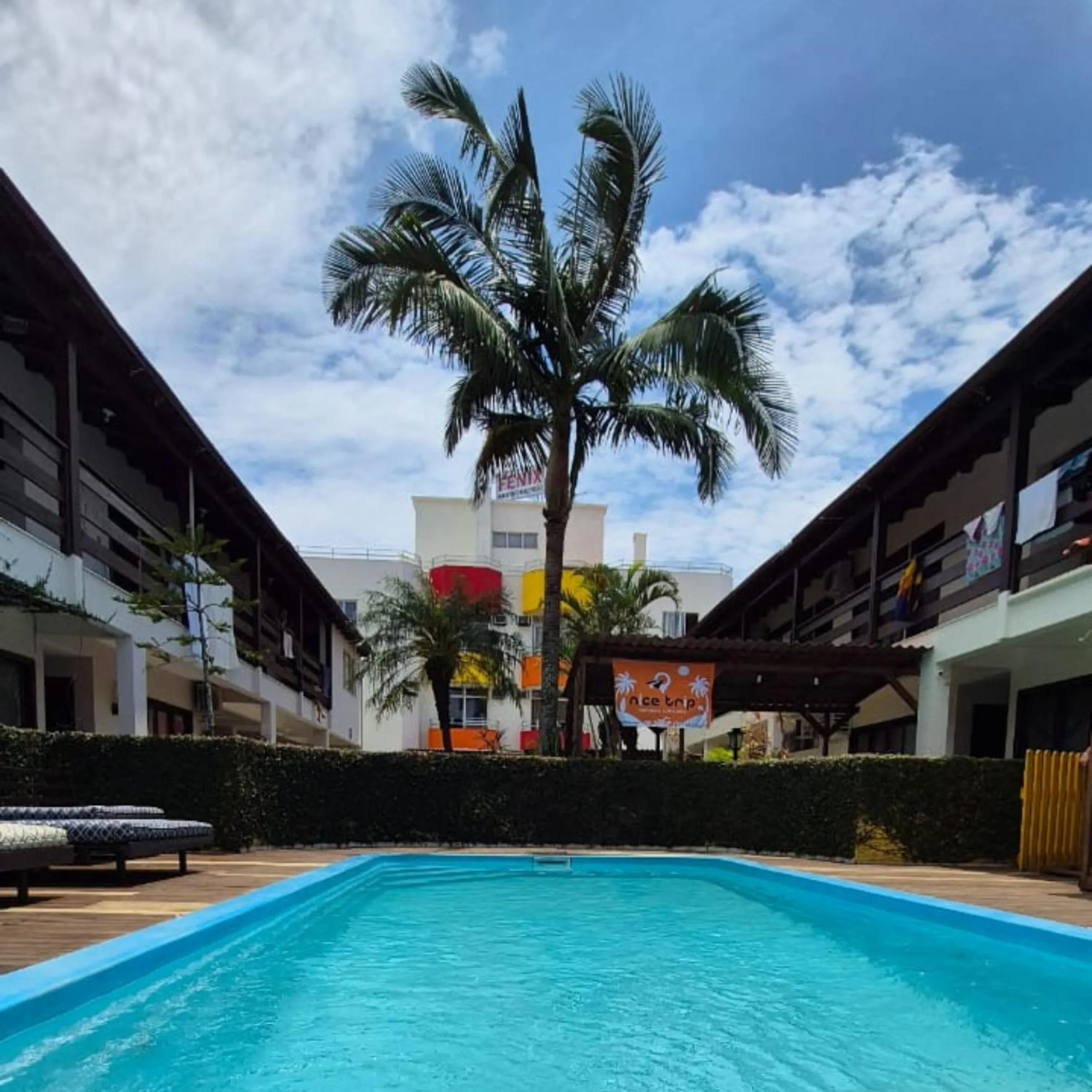 Swimming pool in Hotel Fênix