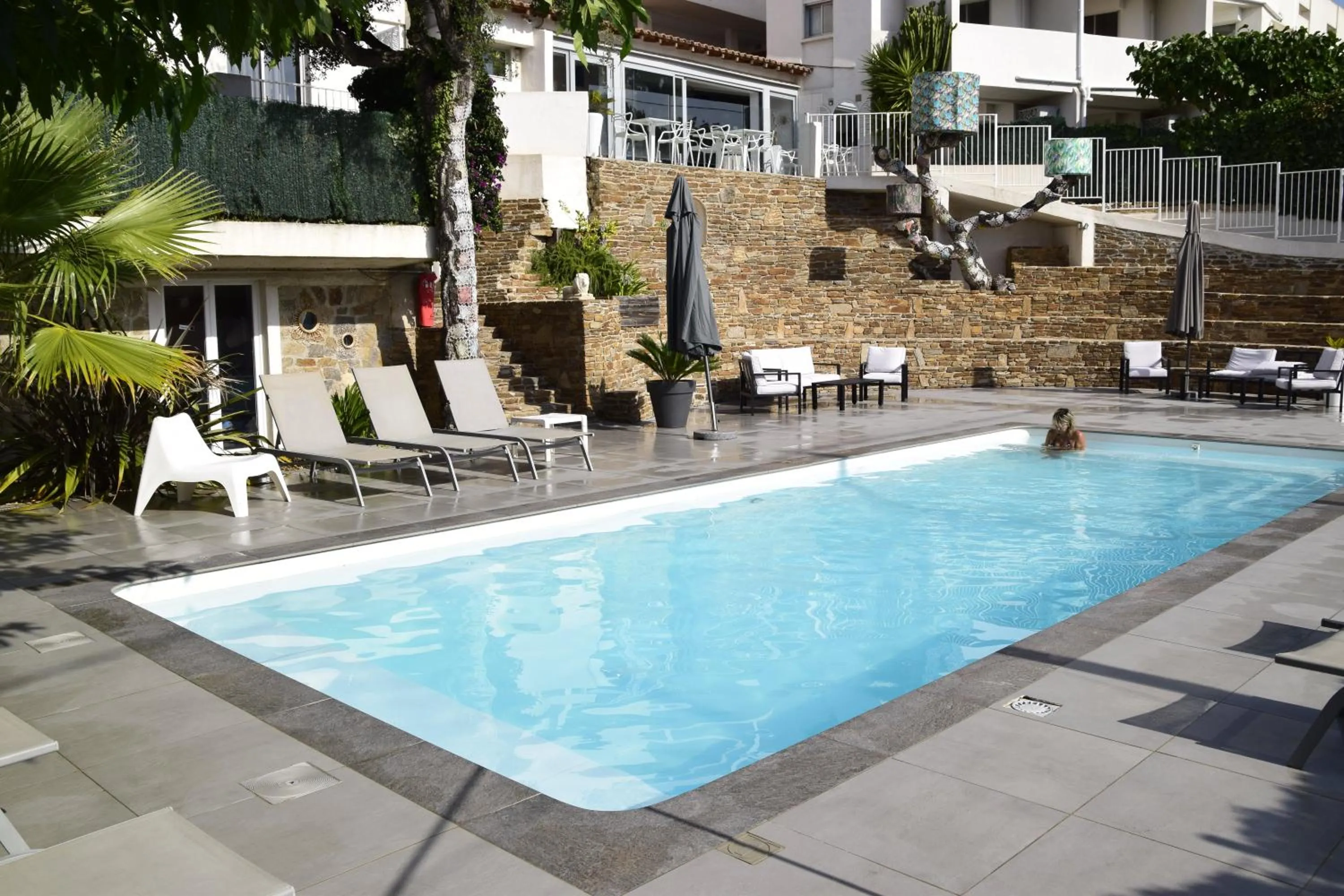 Swimming pool in Hotel La Voile