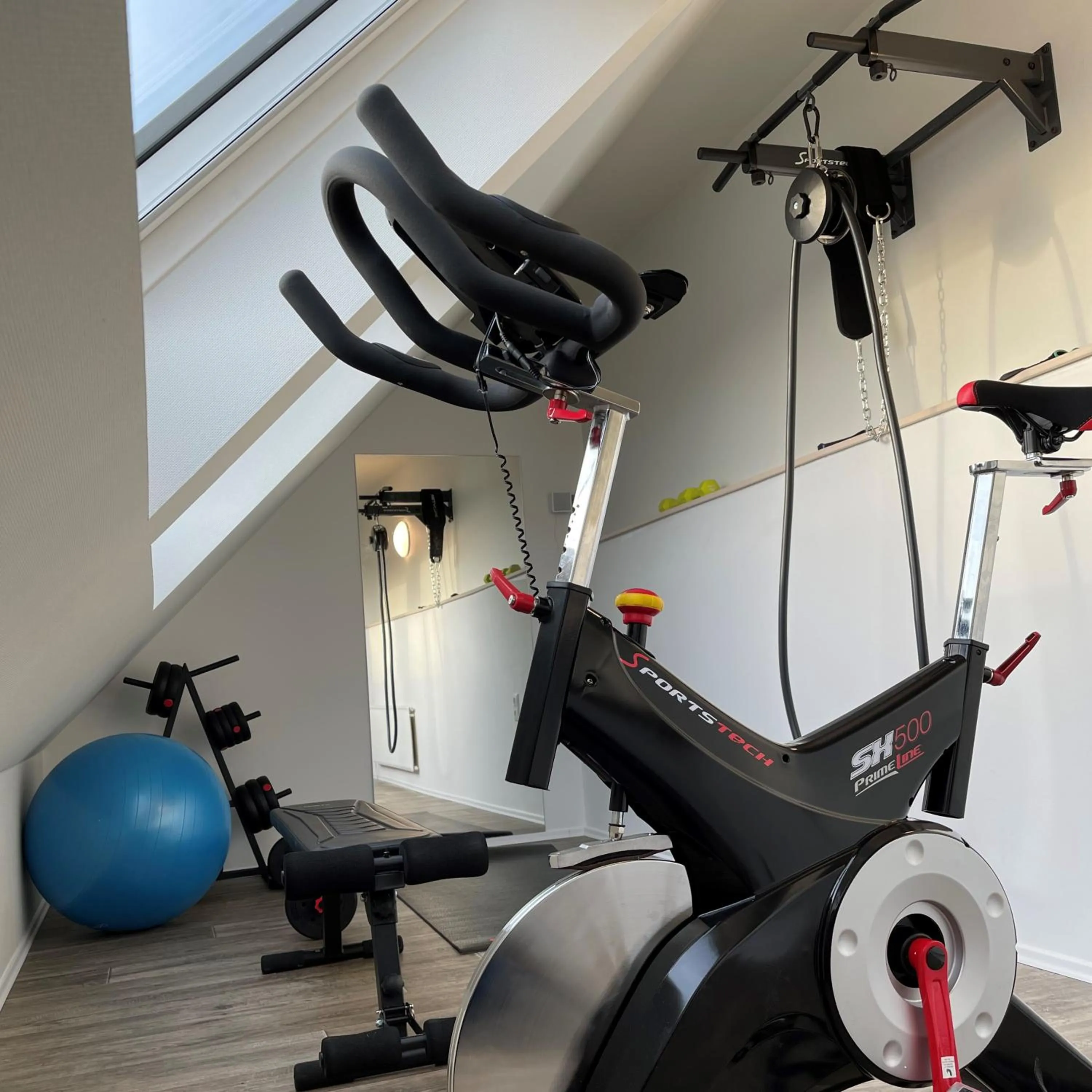 Fitness centre/facilities in MarC5 Hotel Cadenberge