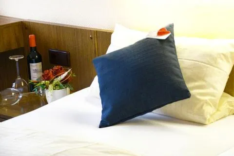 Bed in MarC5 Hotel Cadenberge