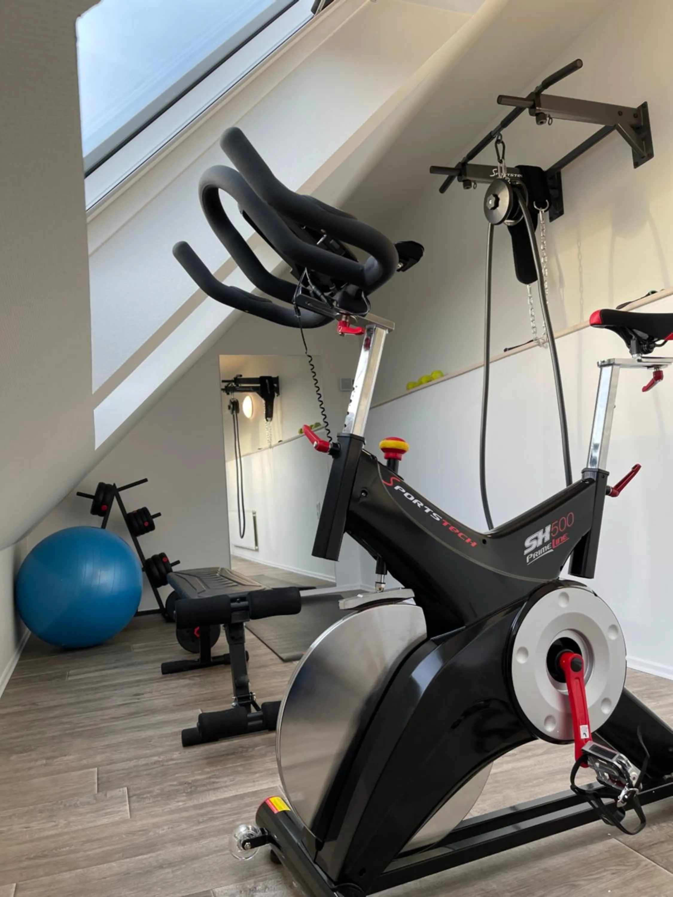 Fitness centre/facilities in MarC5 Hotel Cadenberge
