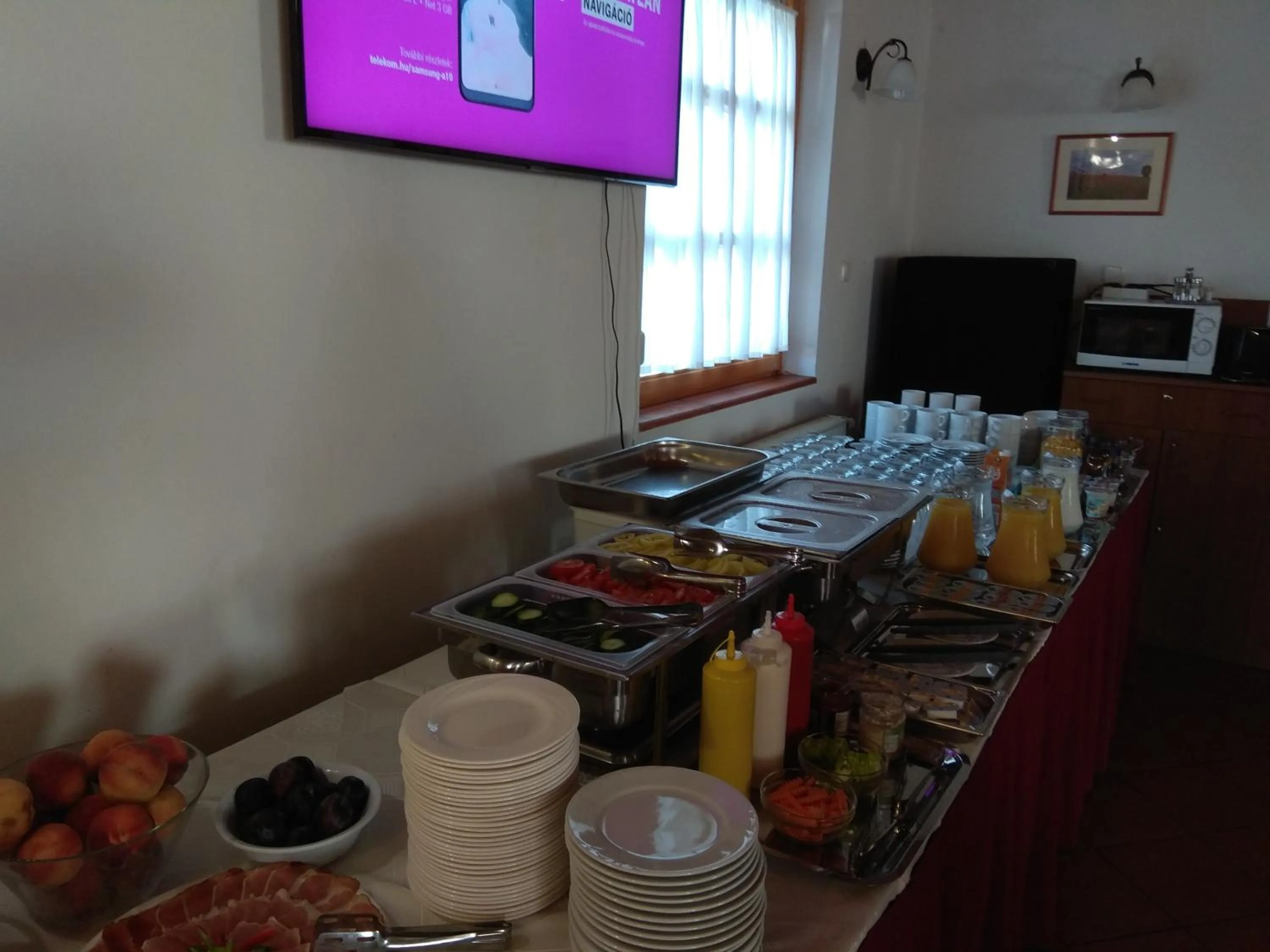 Breakfast in Nádas Pihenőpark
