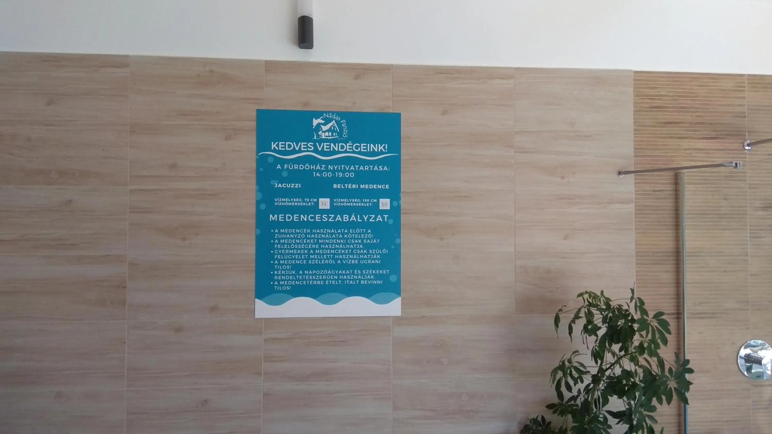 Swimming pool in Nádas Pihenőpark