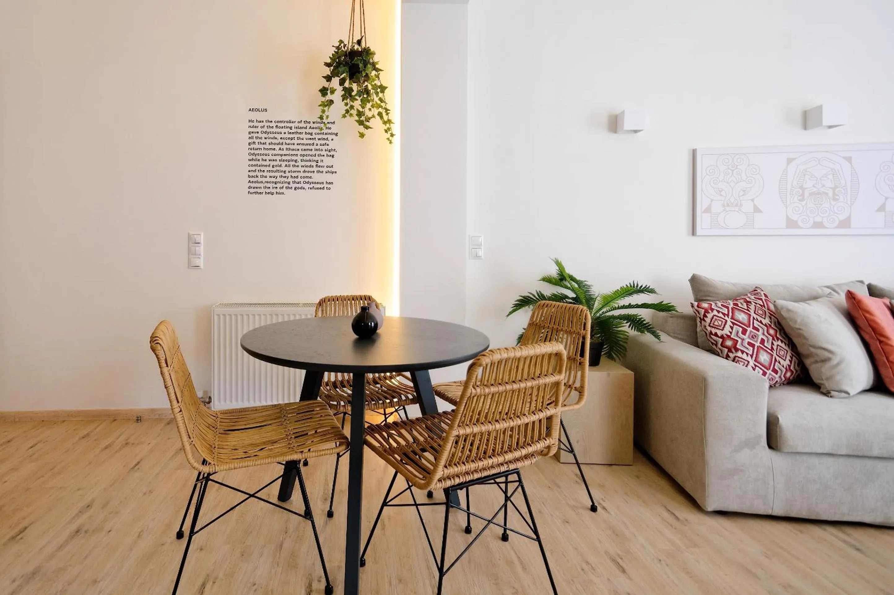 Living room in Odyssey Residence