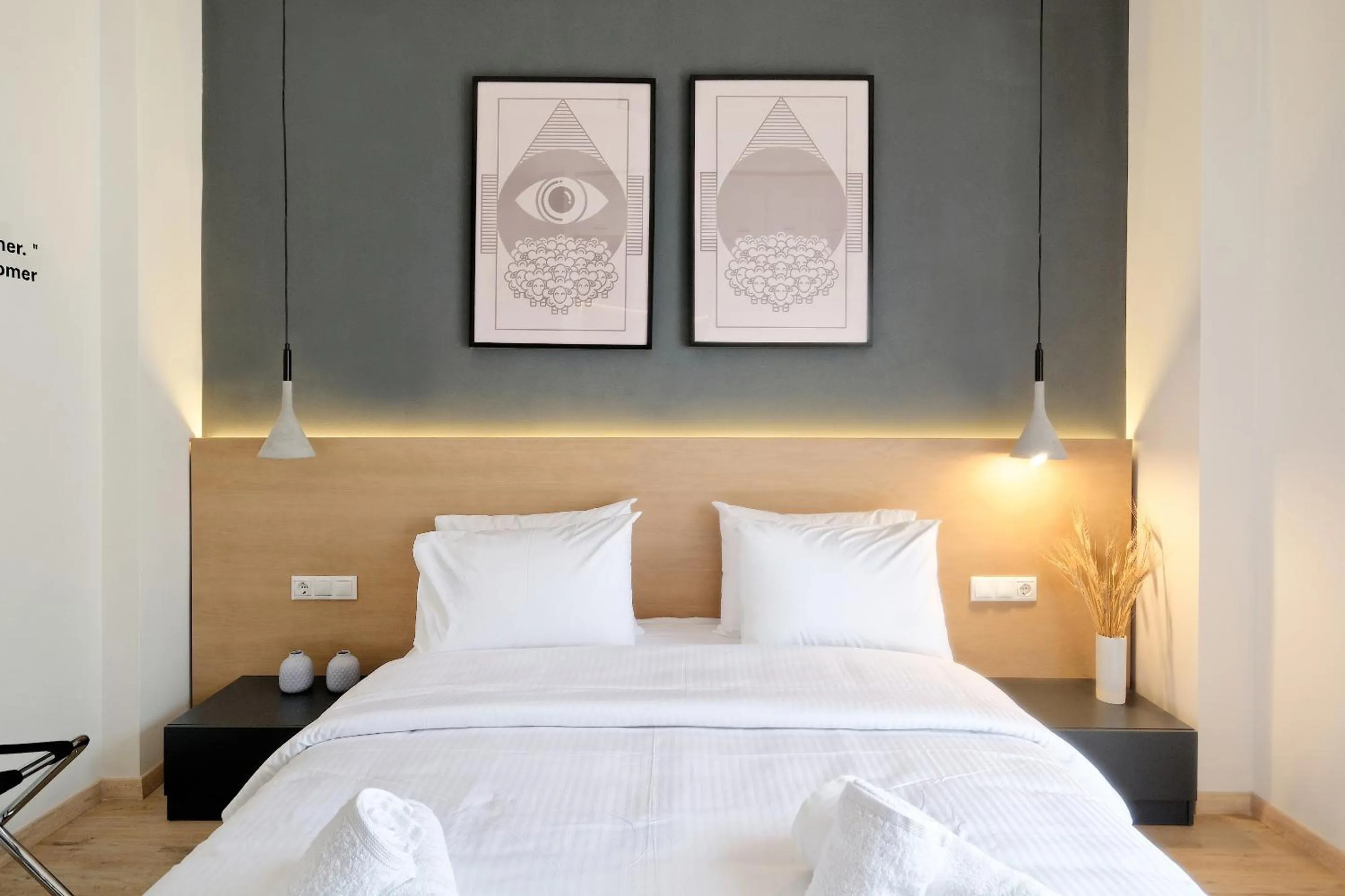 Bed in Odyssey Residence