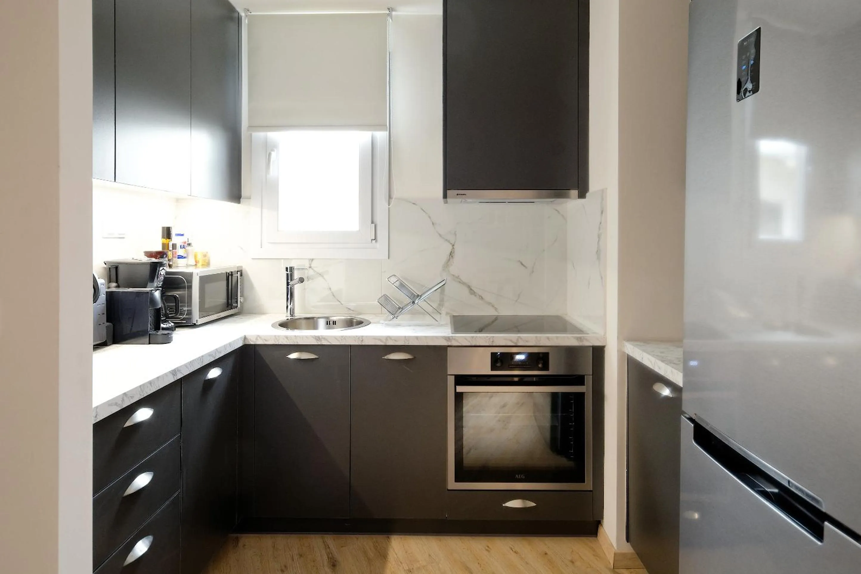 Kitchen or kitchenette in Odyssey Residence