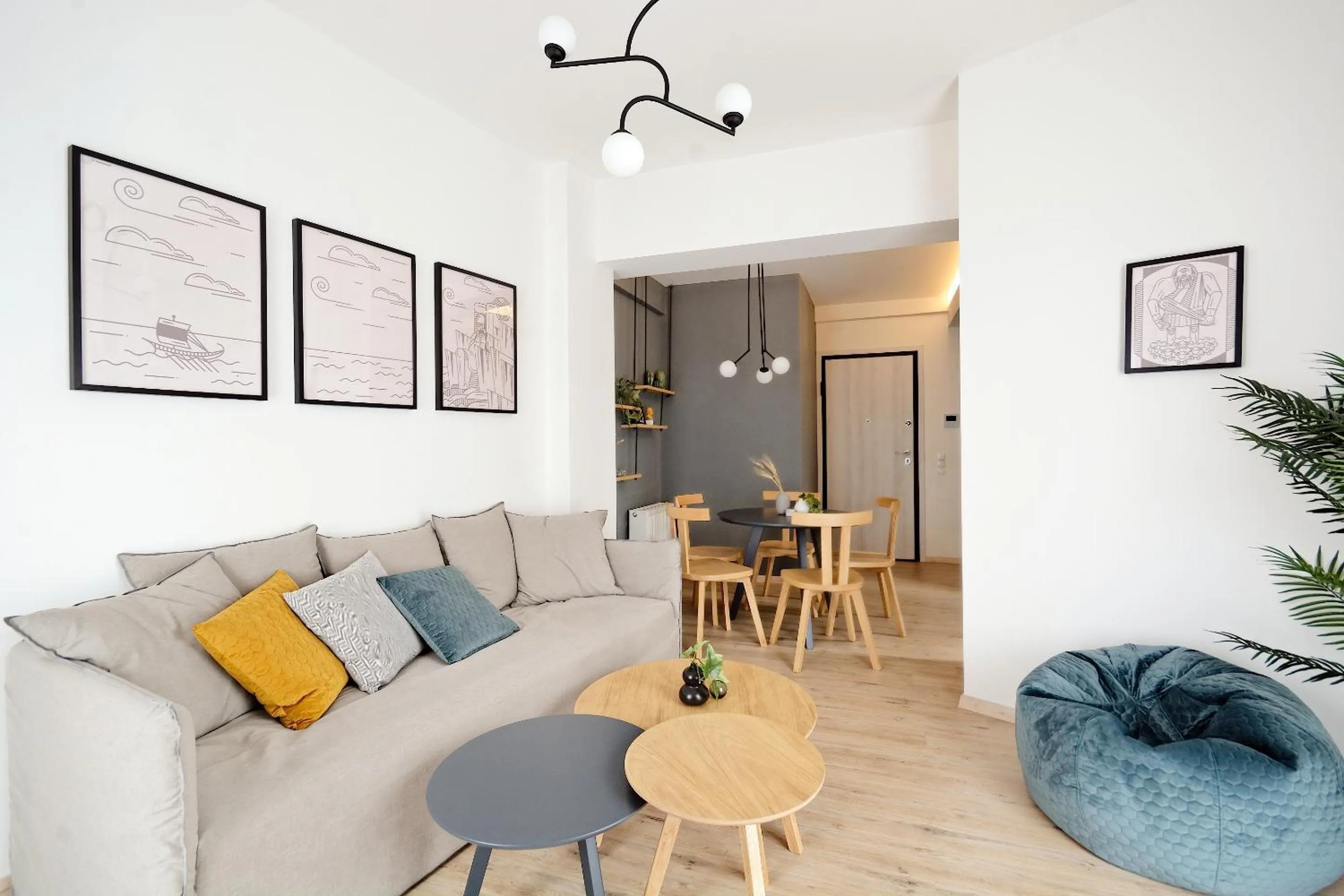 Living room in Odyssey Residence