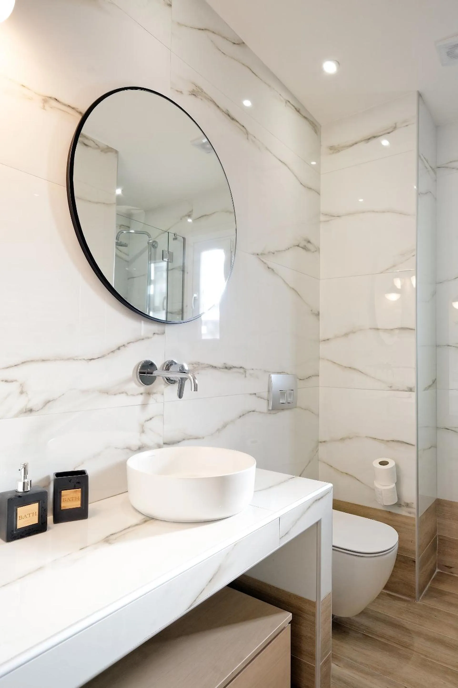 Shower in Odyssey Residence