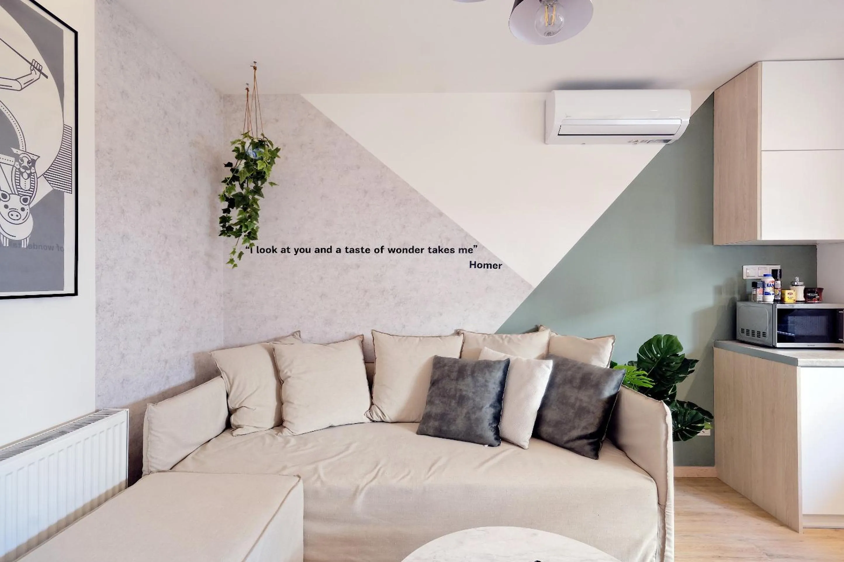 Living room in Odyssey Residence