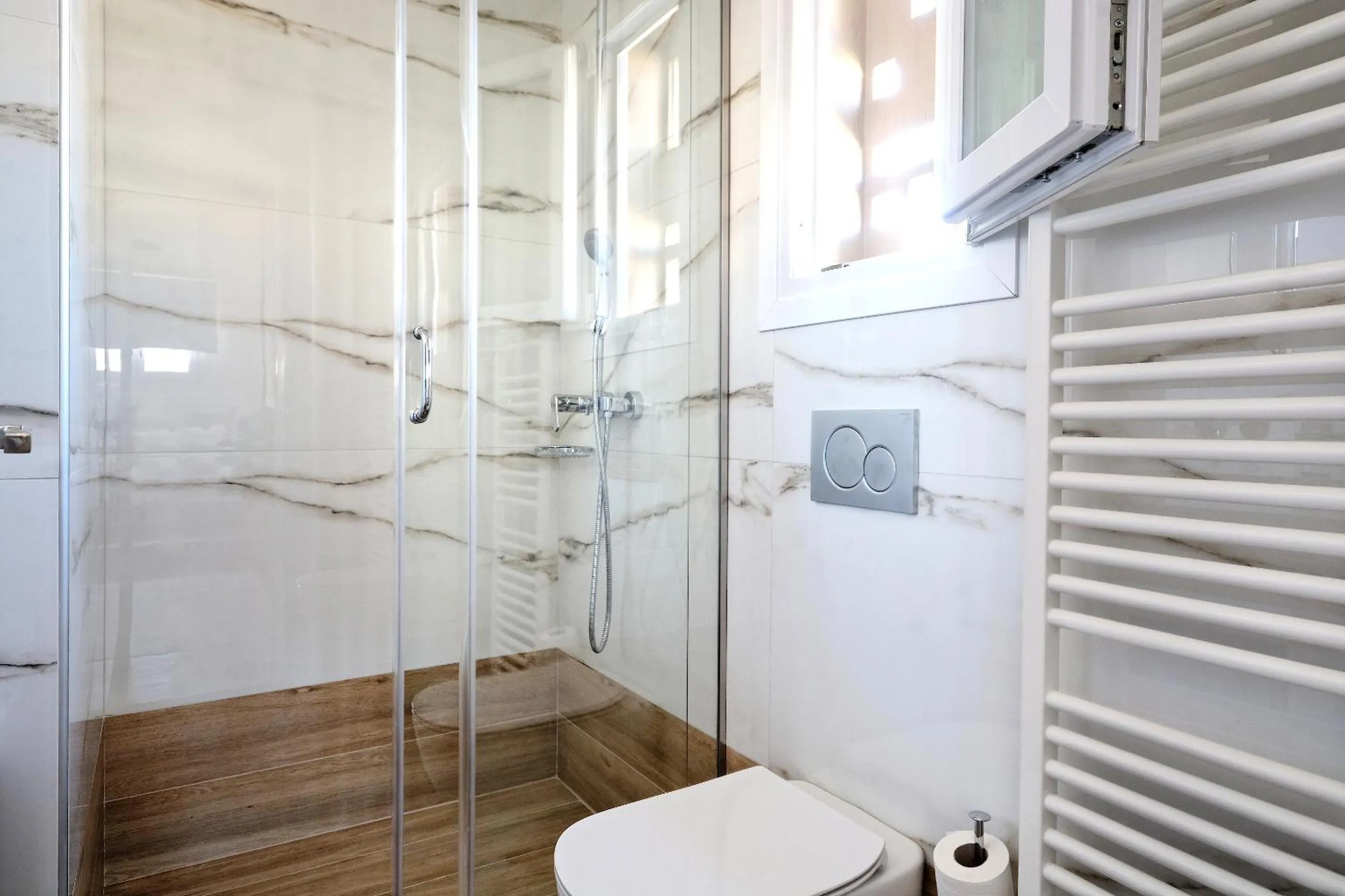 Shower in Odyssey Residence