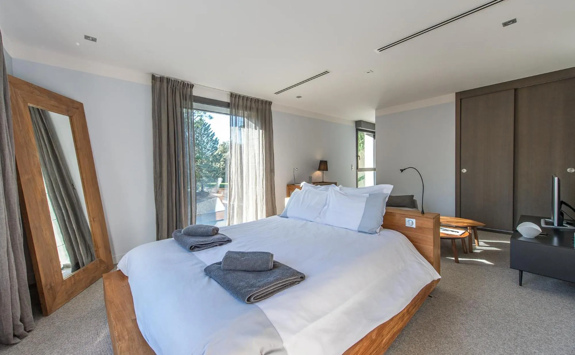 Bedroom, Bed in Domaine Rampale