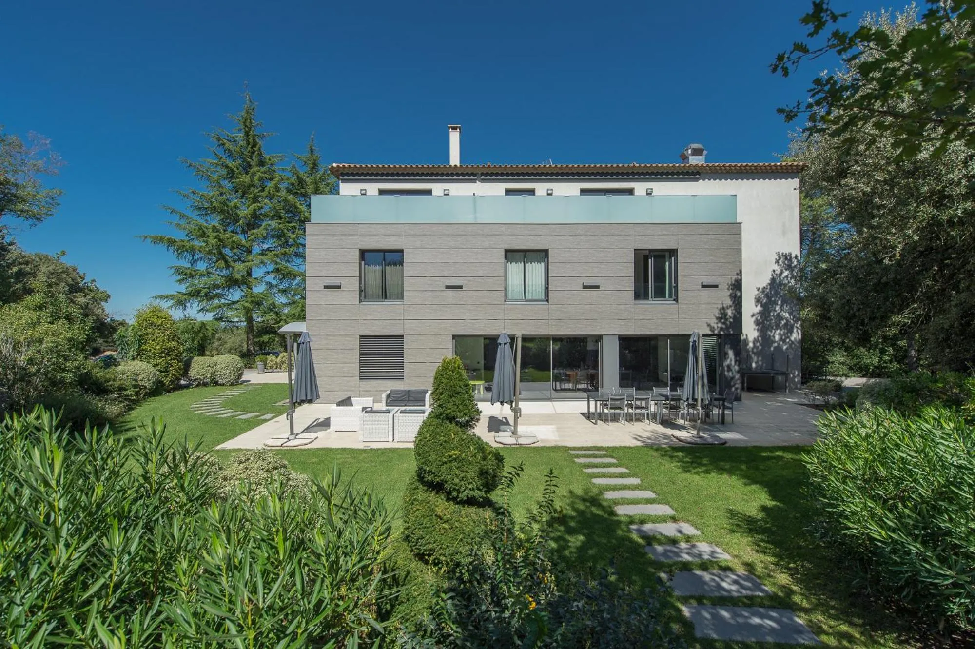 Garden in Domaine Rampale