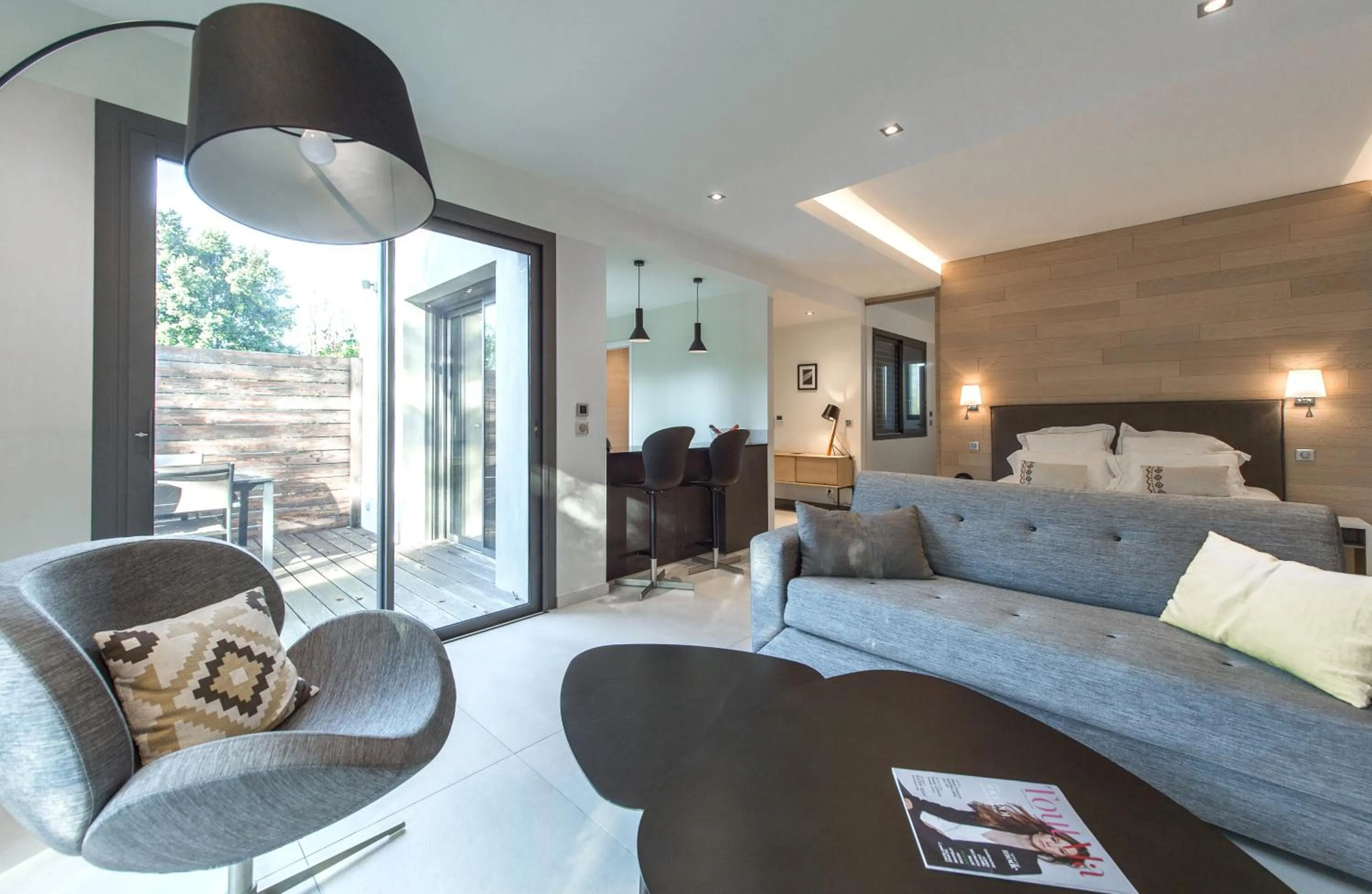 Photo of the whole room, Bed in Domaine Rampale