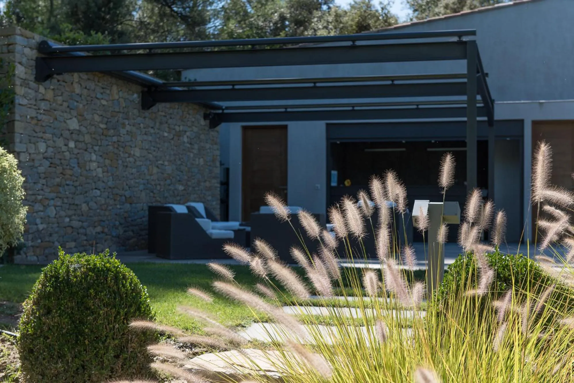 Garden in Domaine Rampale