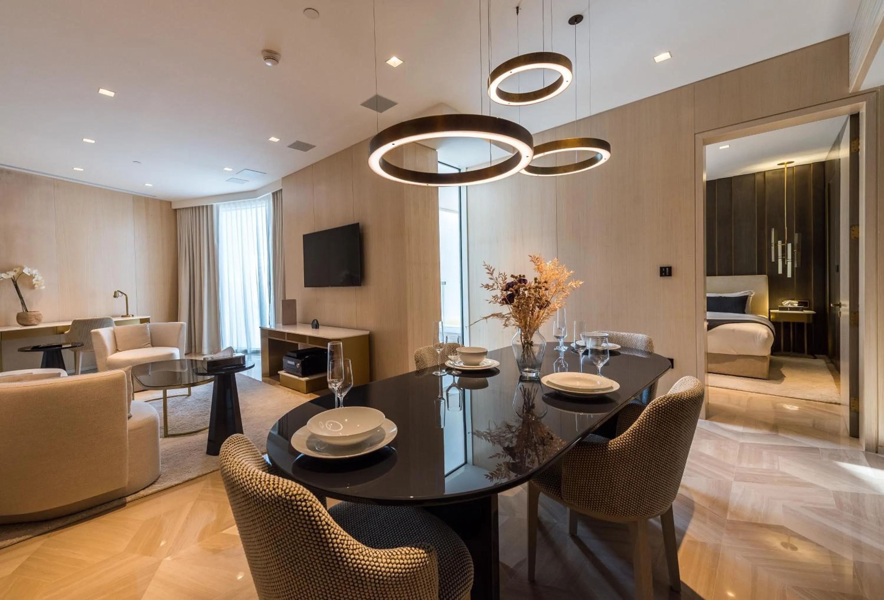 Dining area in EDEN'S Homes & Villas - FIVE Palm Residences