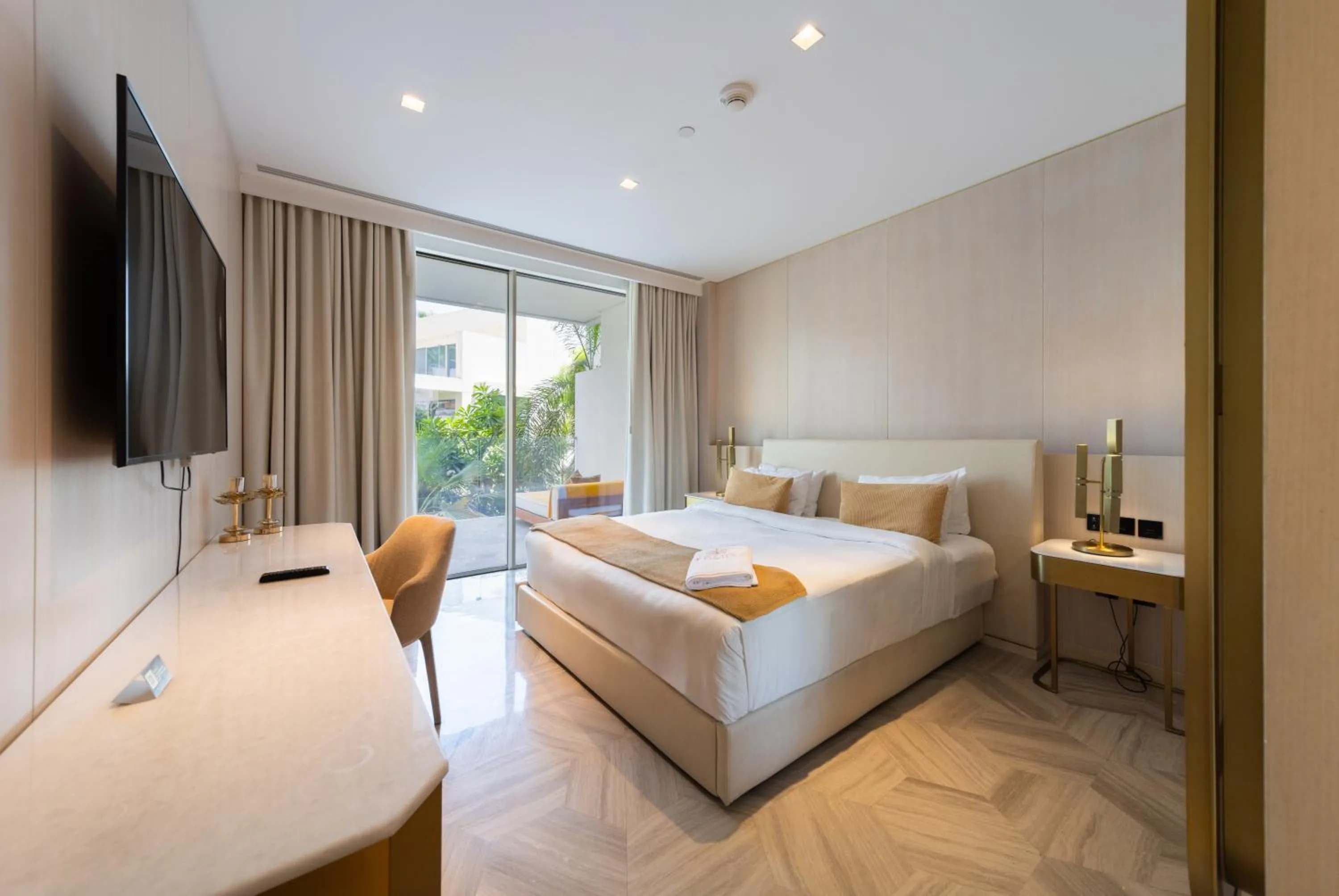 Bedroom, Bed in EDEN'S Homes & Villas - FIVE Palm Residences