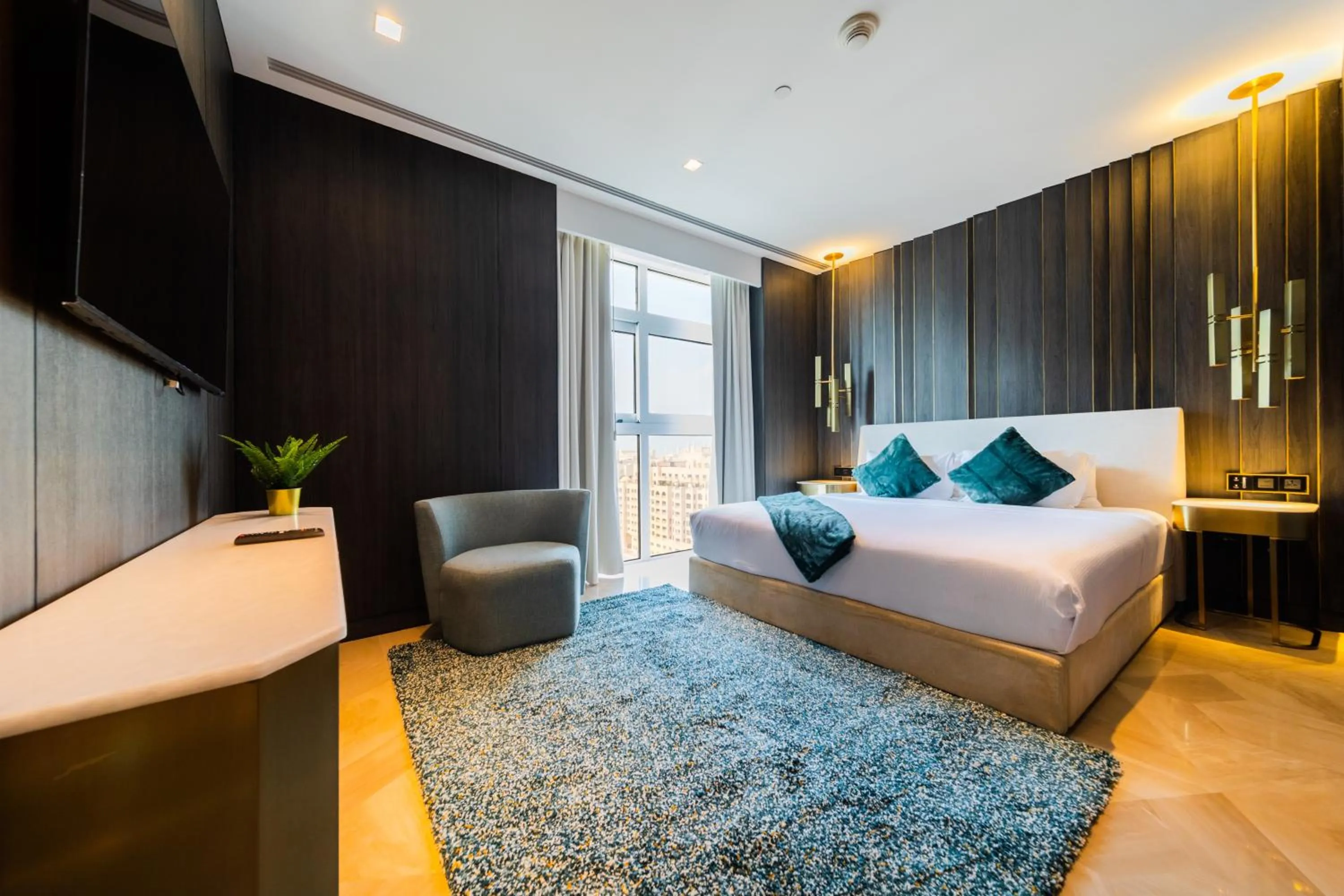 Bed in EDEN'S Homes & Villas - FIVE Palm Residences