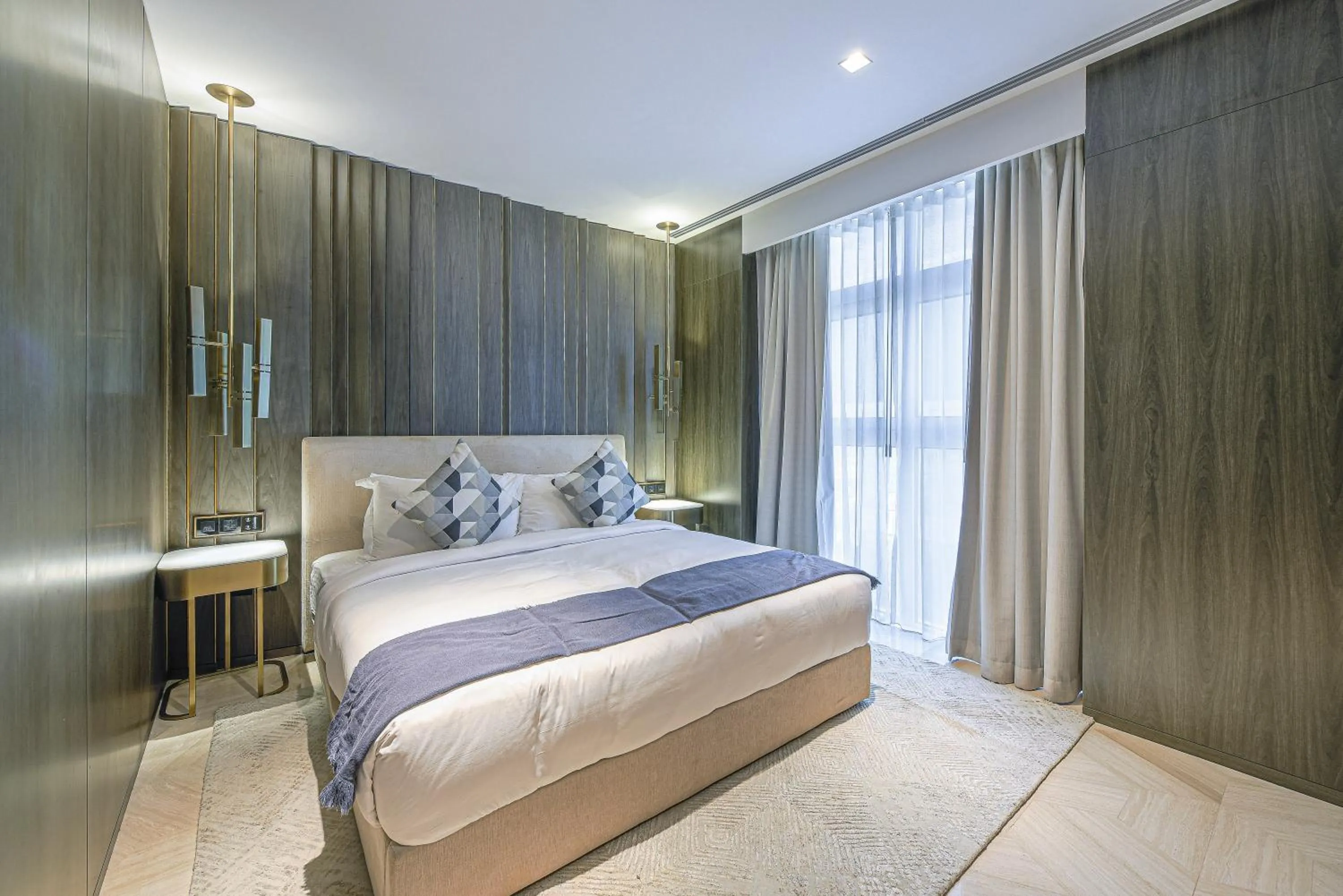 Bedroom, Bed in EDEN'S Homes & Villas - FIVE Palm Residences